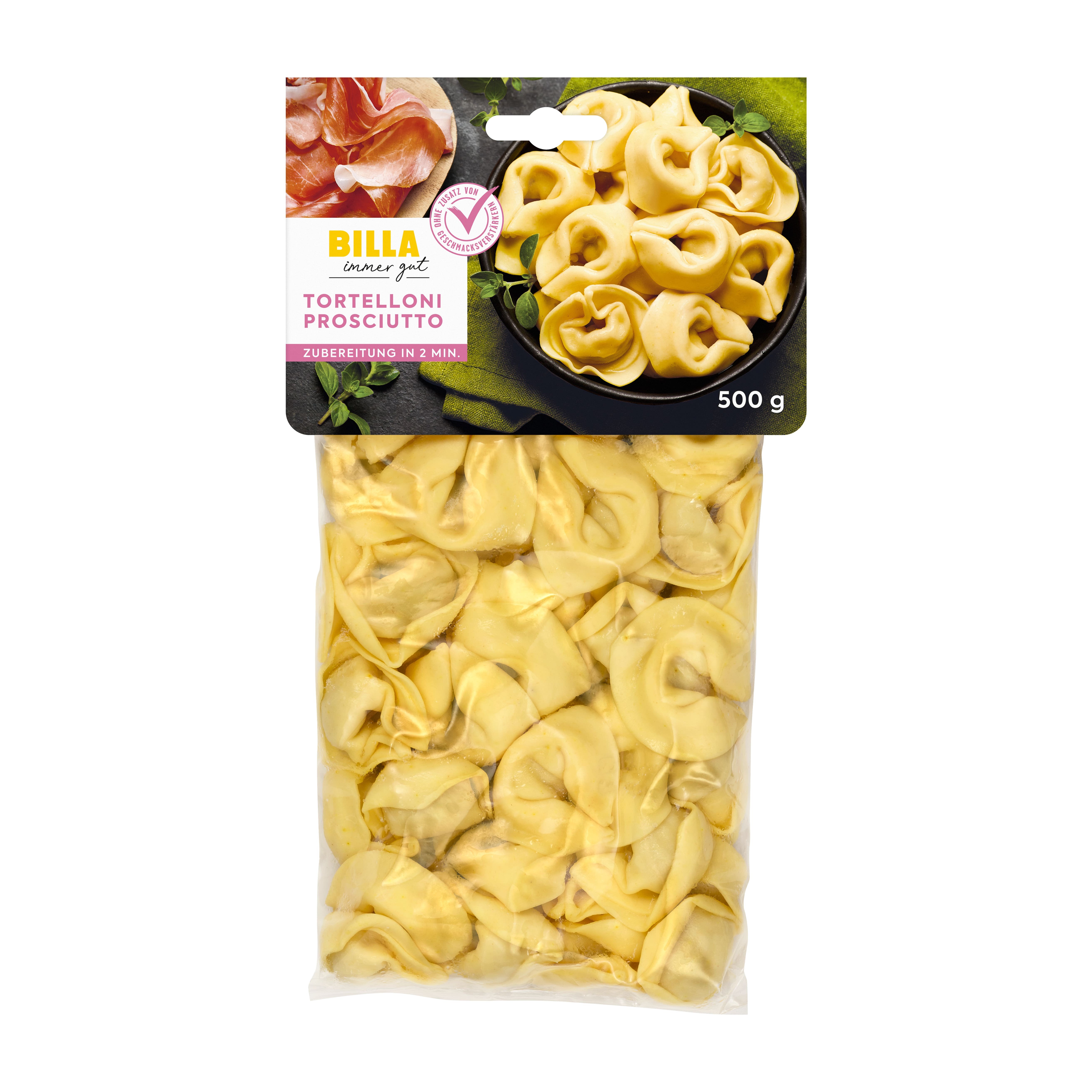 BILLA Tortelloni Prosciutto