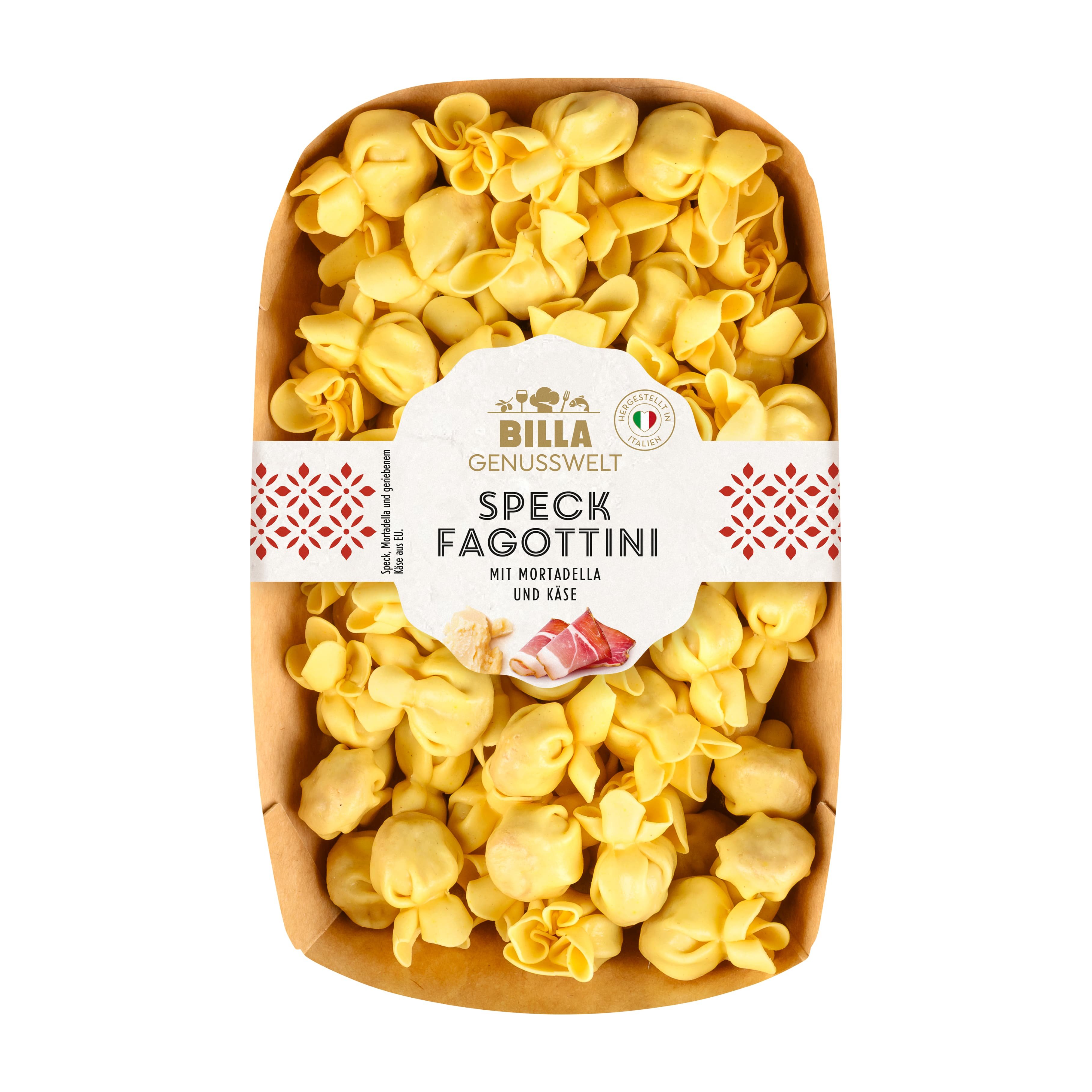 BILLA Genusswelt Fagottini Speck