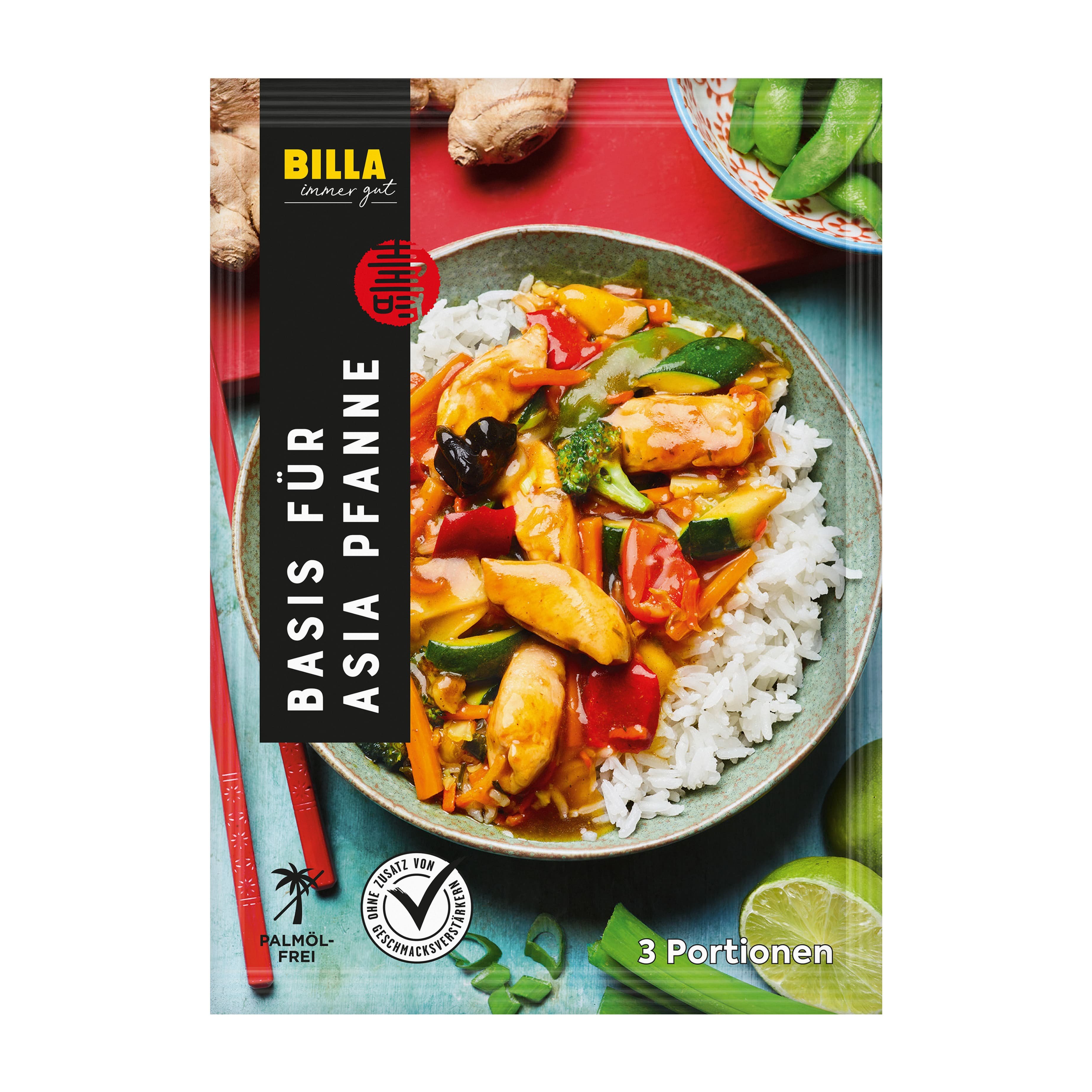 BILLA Basis für Asia Pfanne