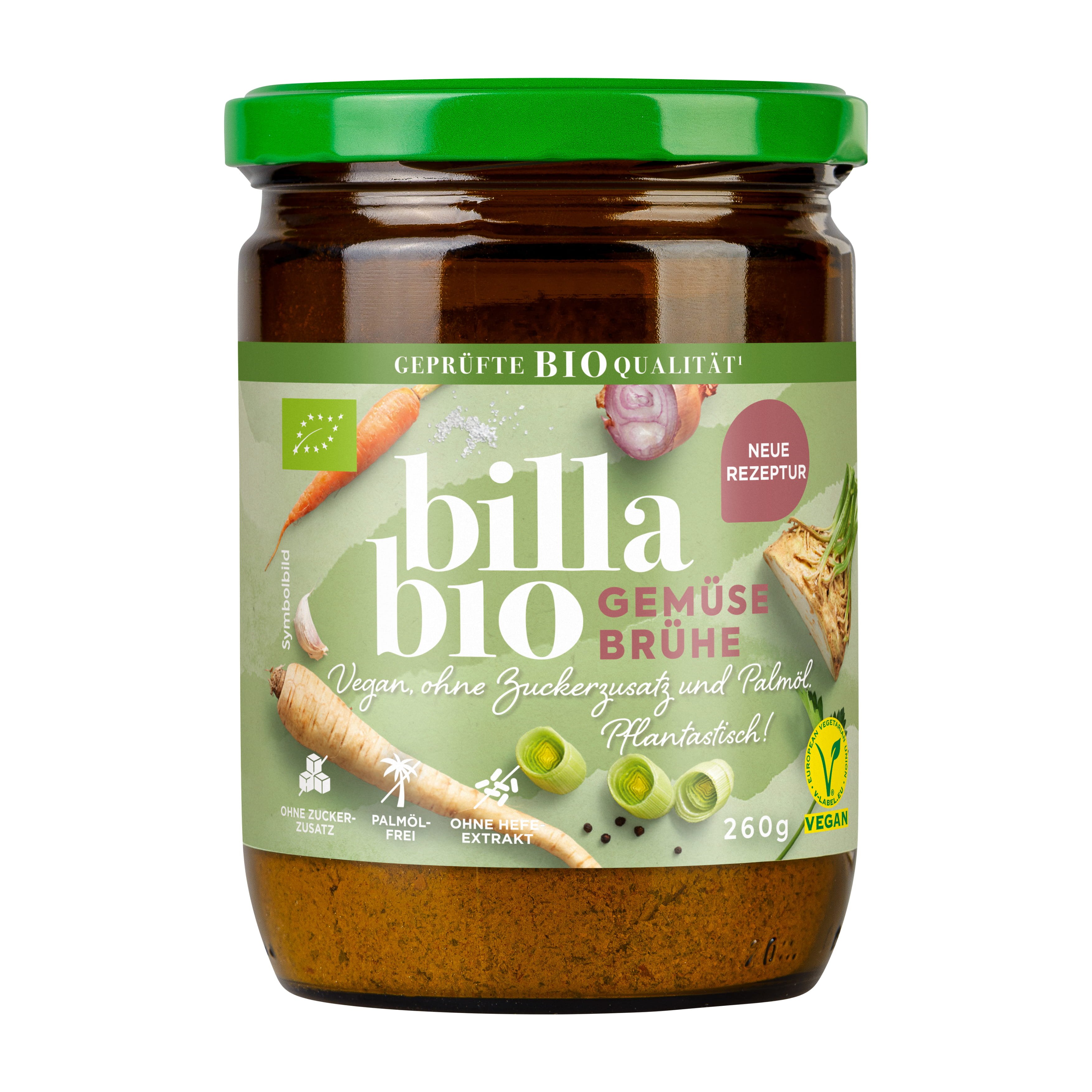 BILLA Bio Gemüsebrühe im Glas