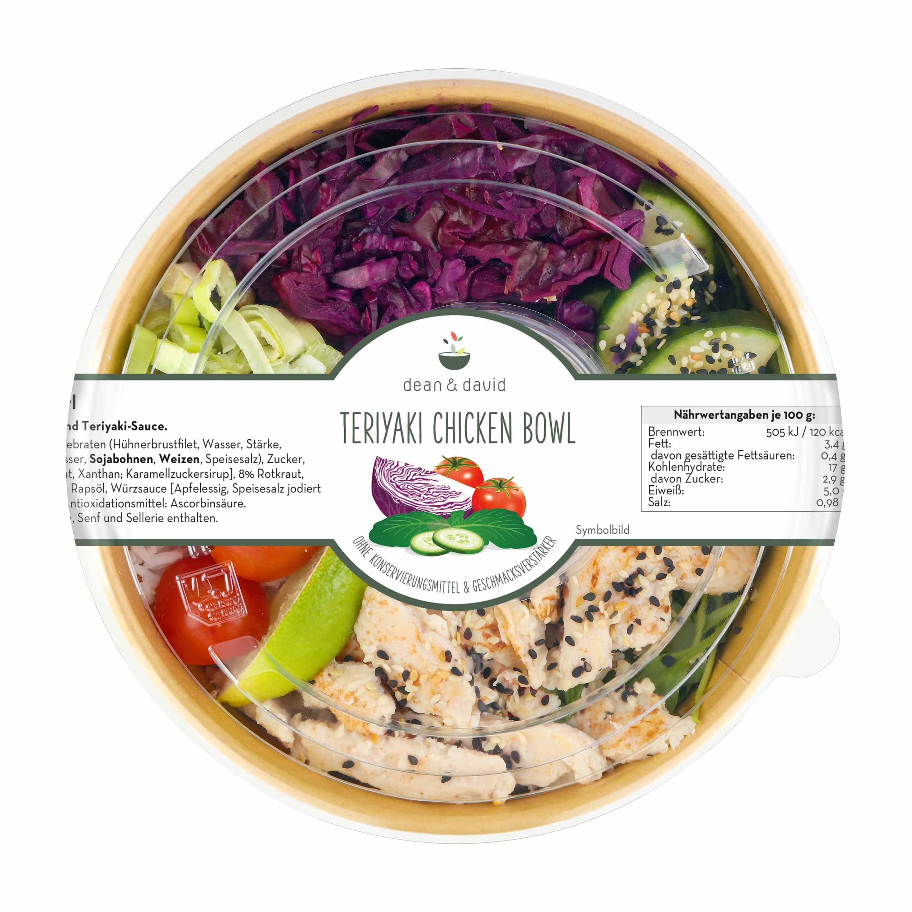 Dean & David Teriyaki Chicken Bowl