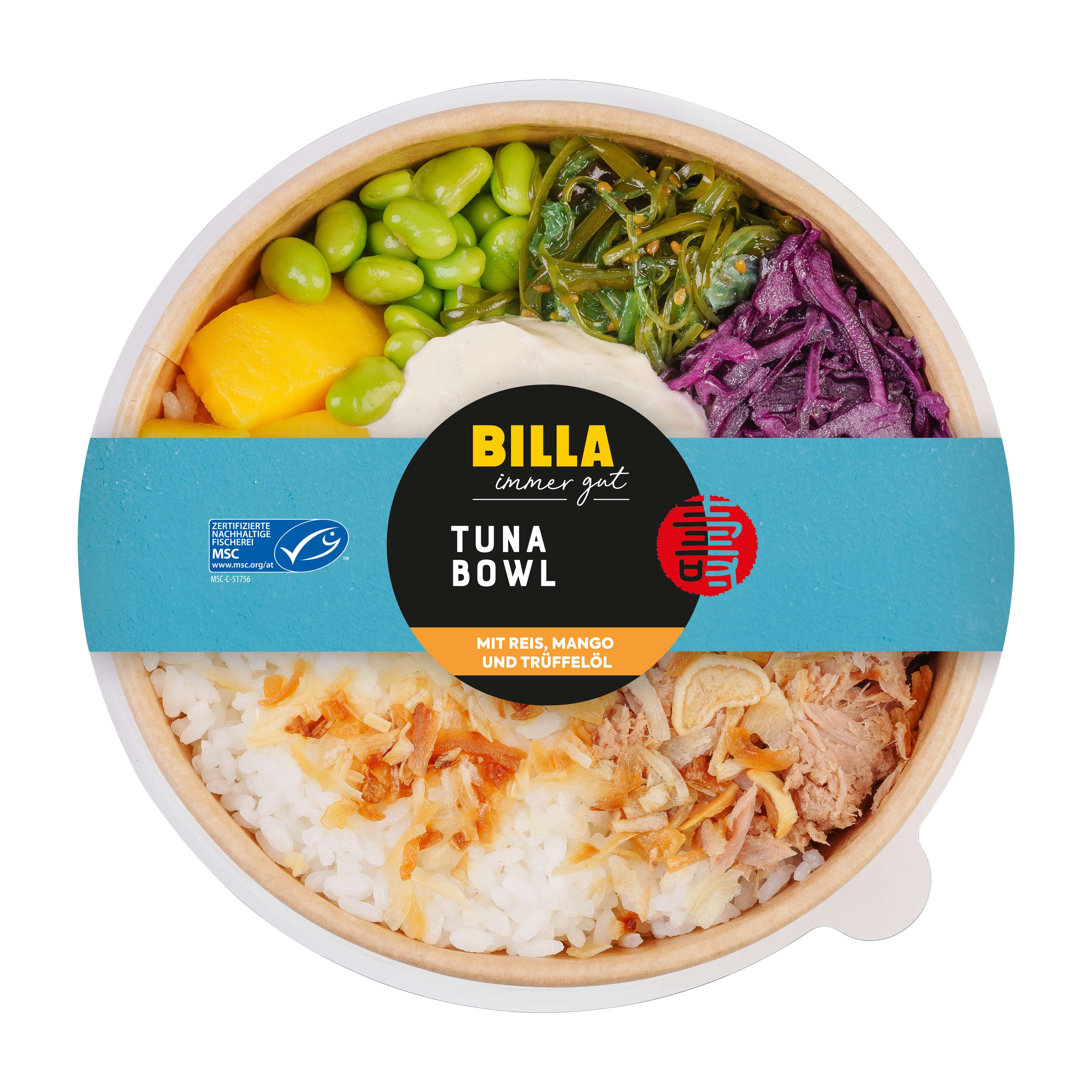 BILLA Asia Trüffel Tuna Bowl