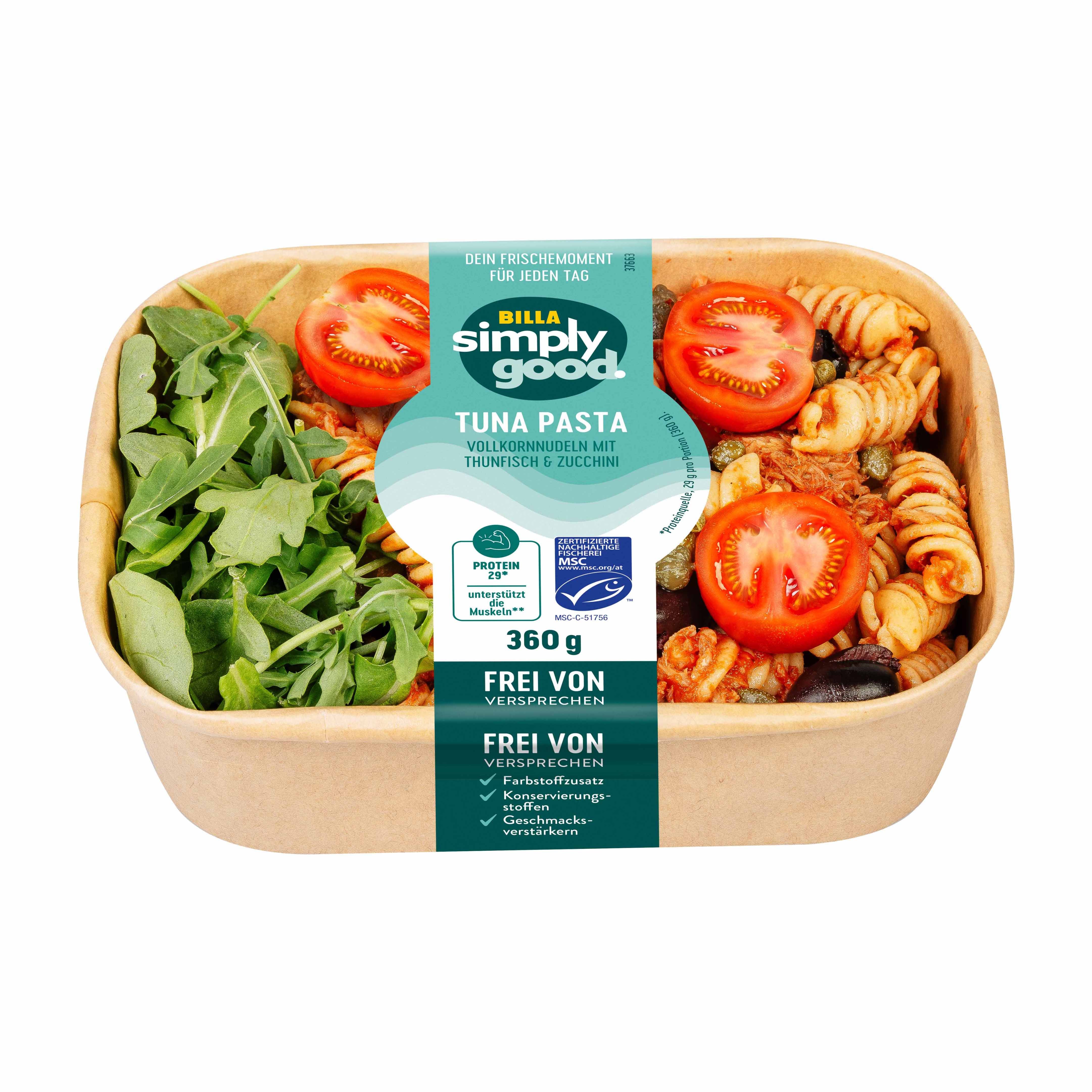 Simply Good Tuna MSC Ratatouille Pasta