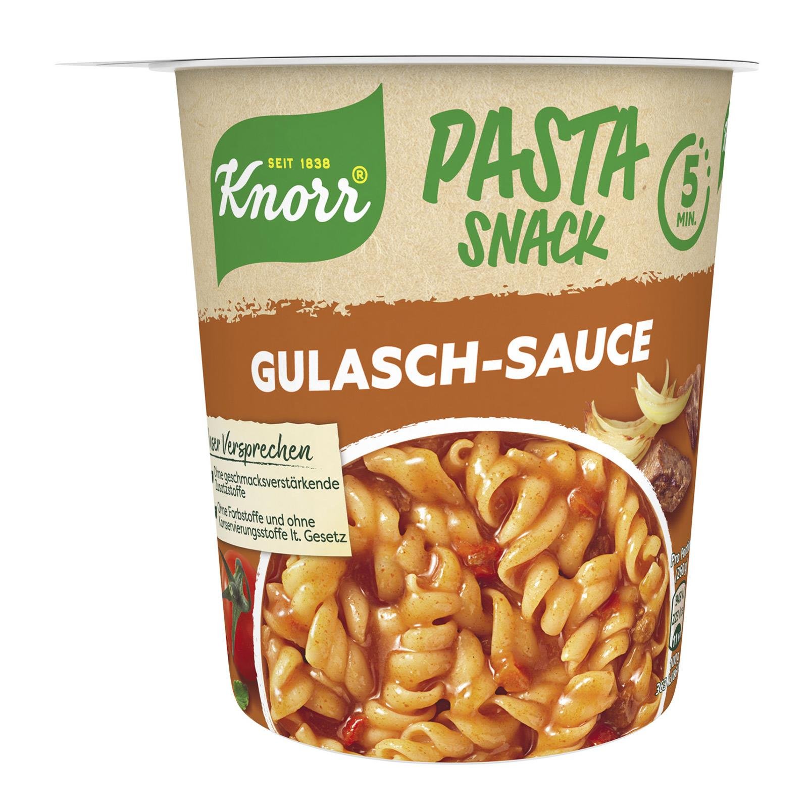 Knorr Pasta Snack Gulasch Sauce