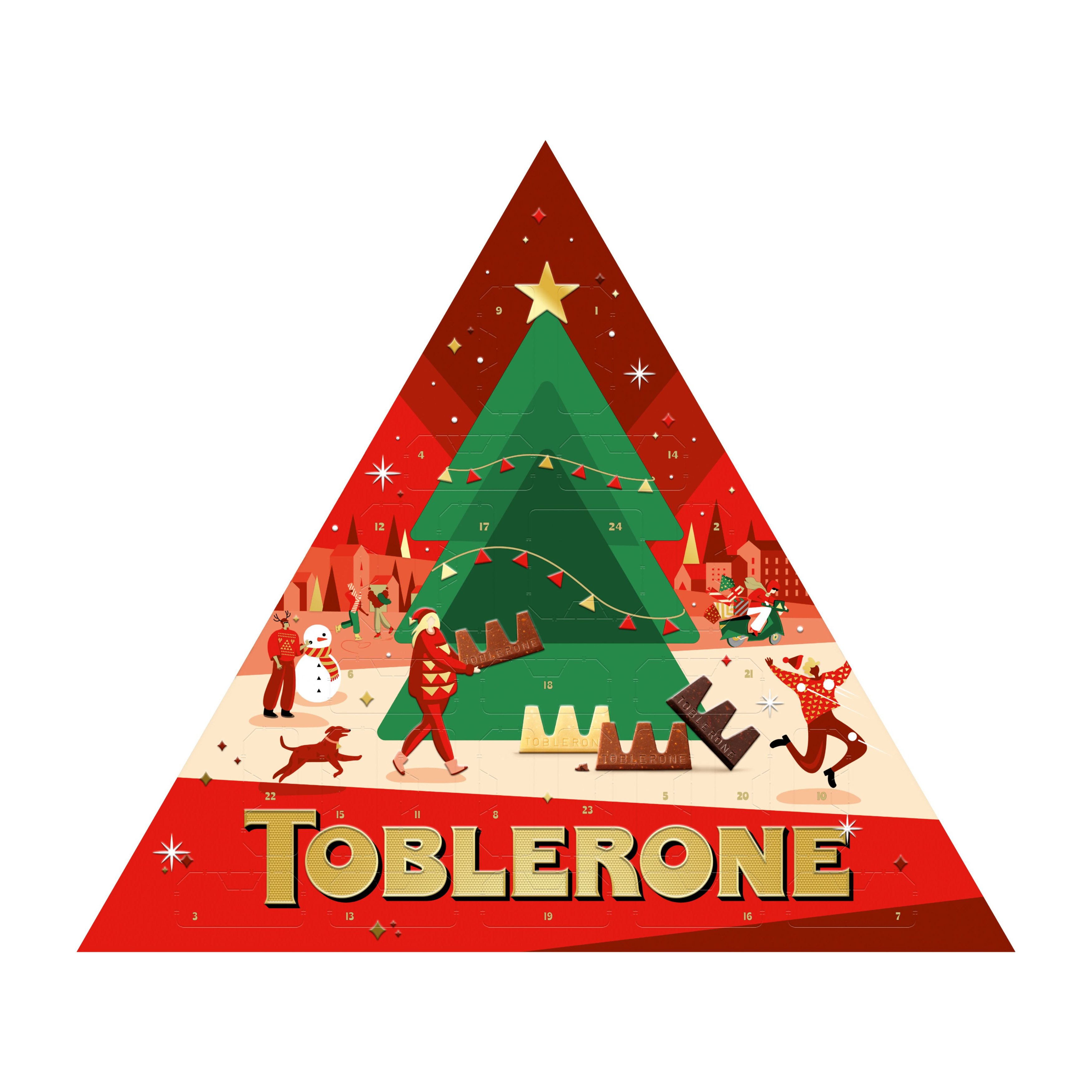 Toblerone Adventkalender