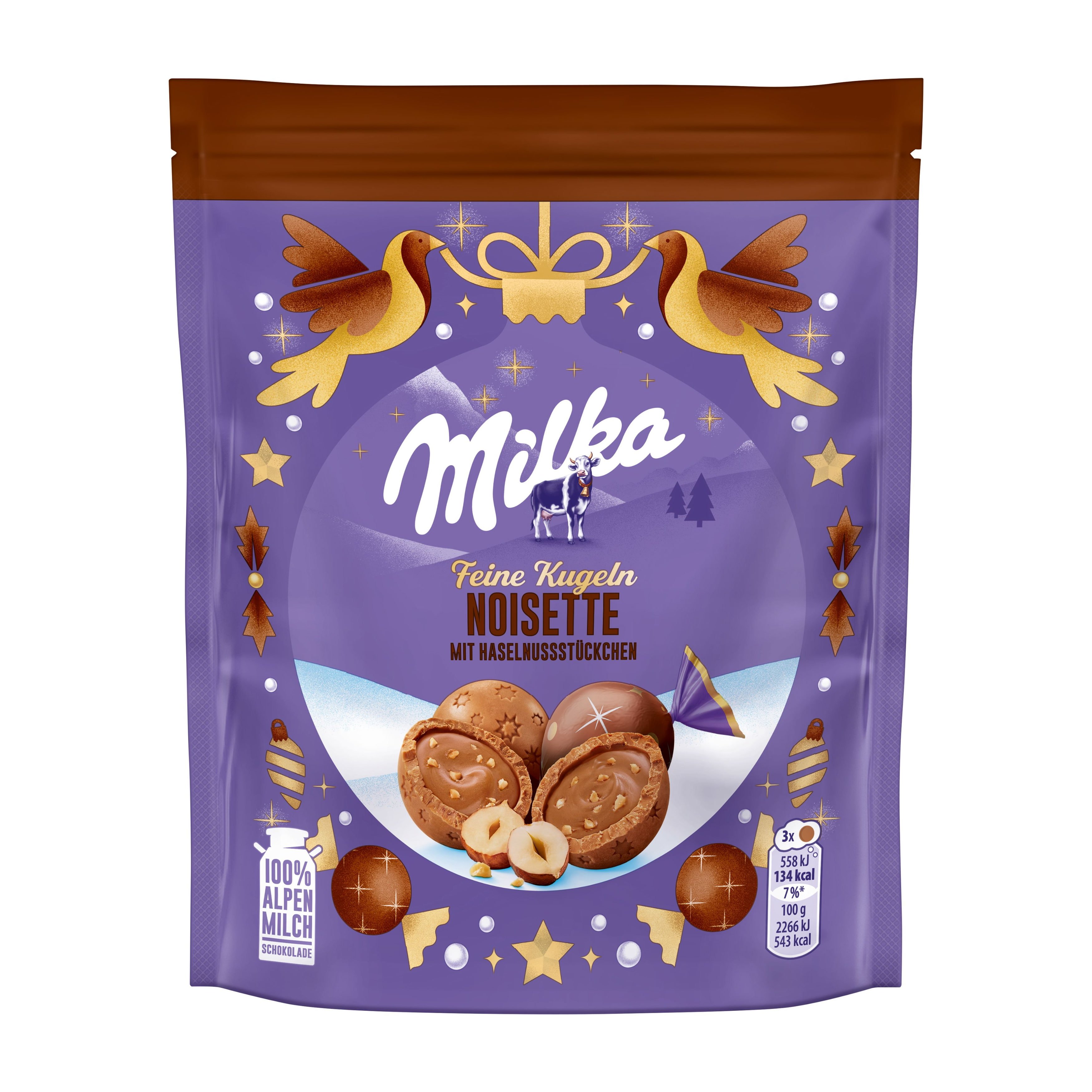 Milka Feine Kugeln Noisette