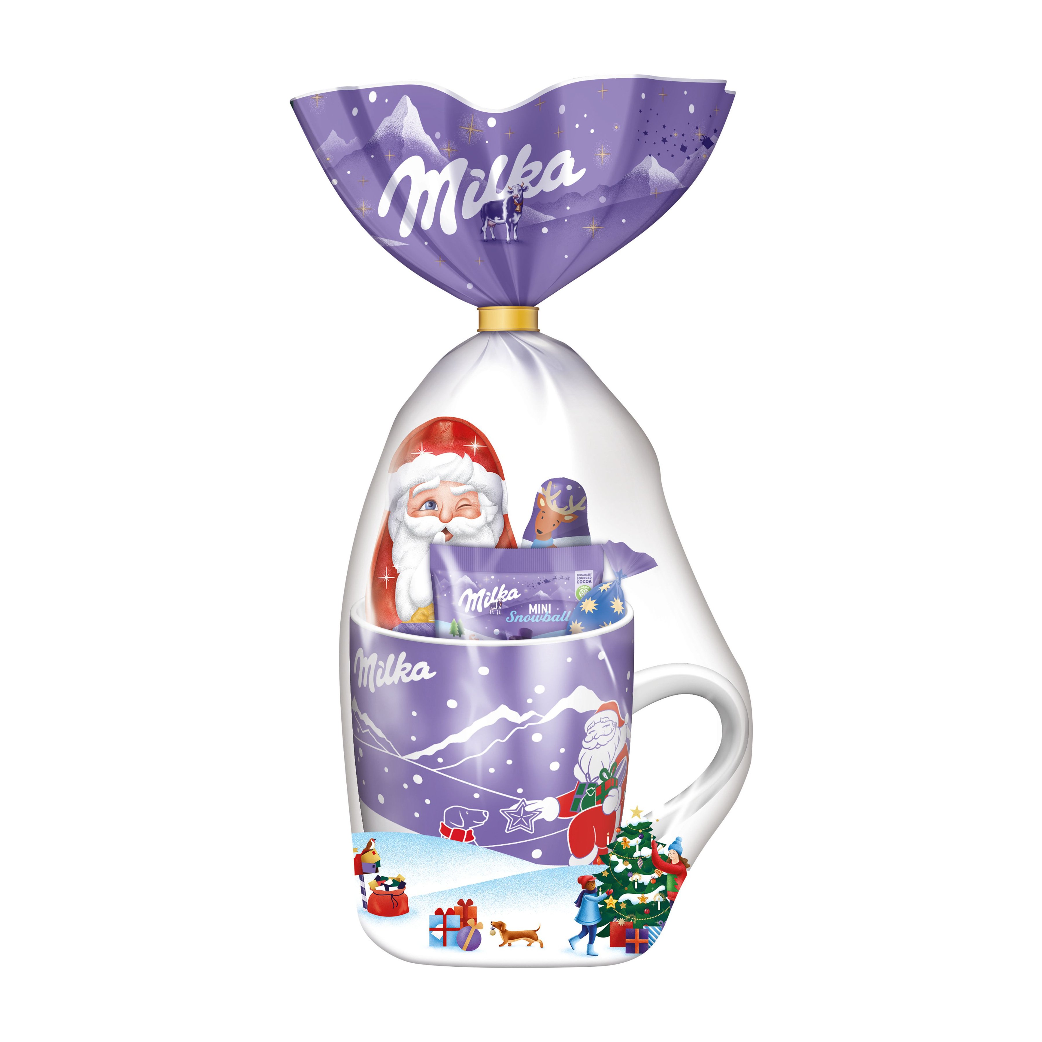Milka Weihnachtsbecher