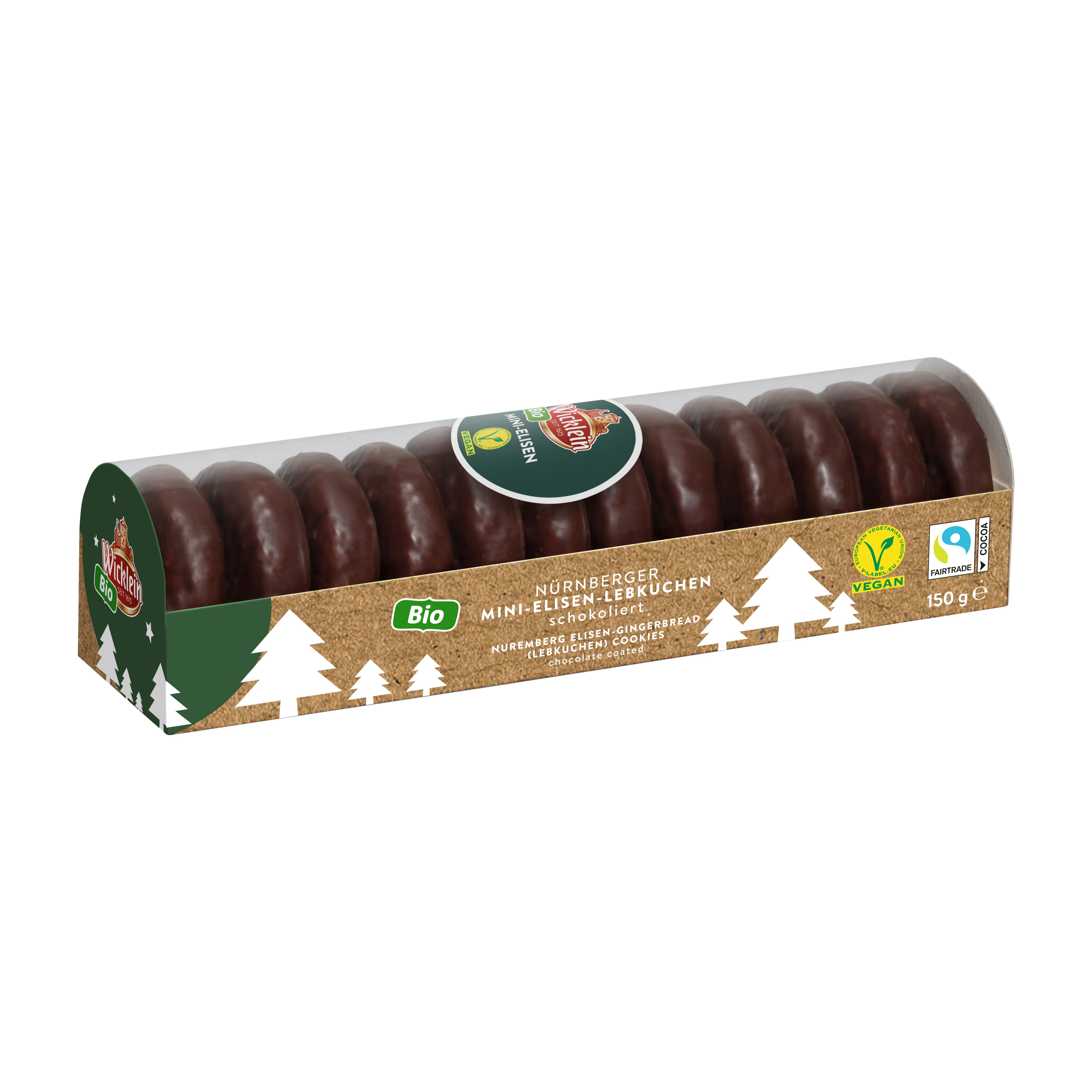 Bio Mini Elisen Lebkuchen Schokoliert