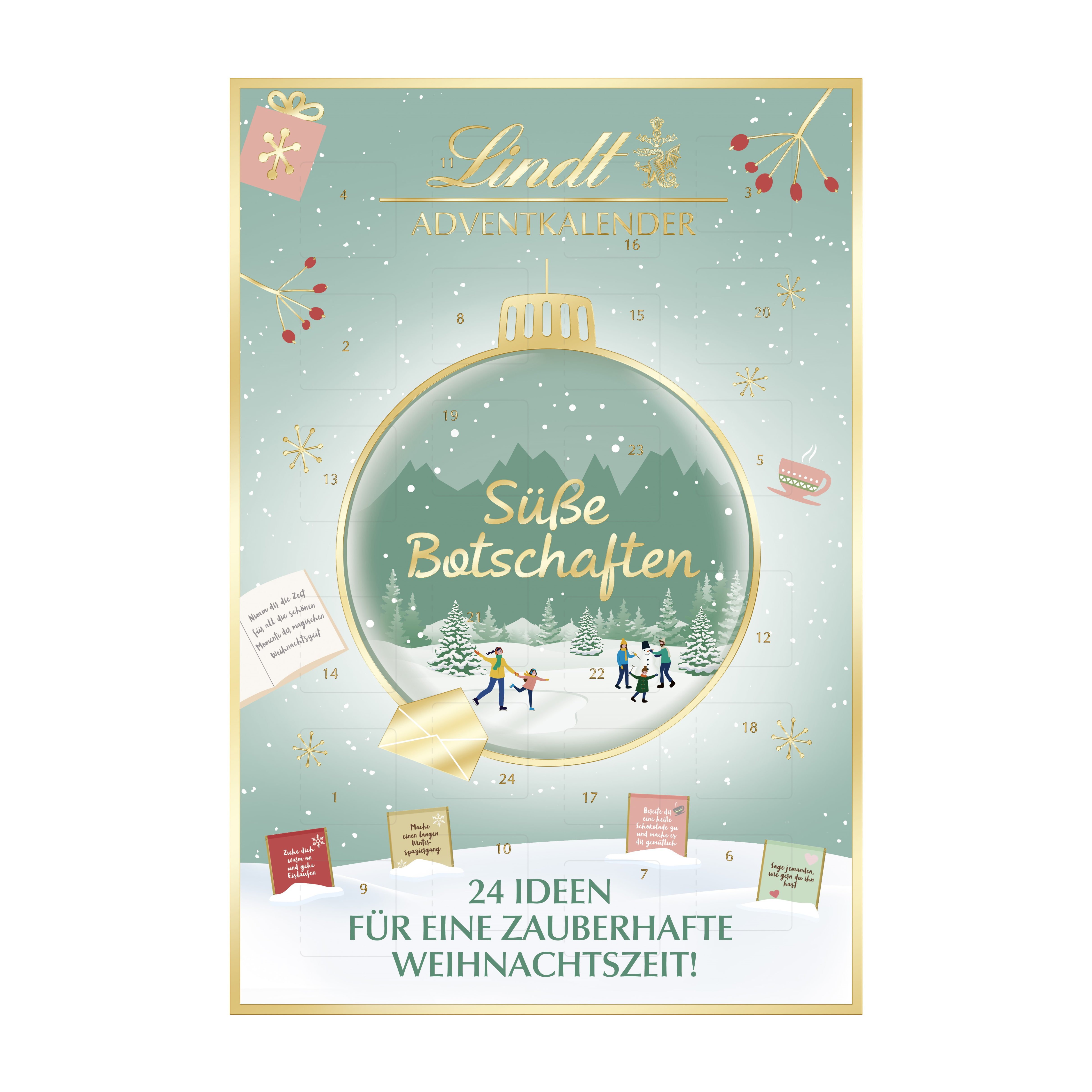 Lindt Adventkalender Süsse Botschaften