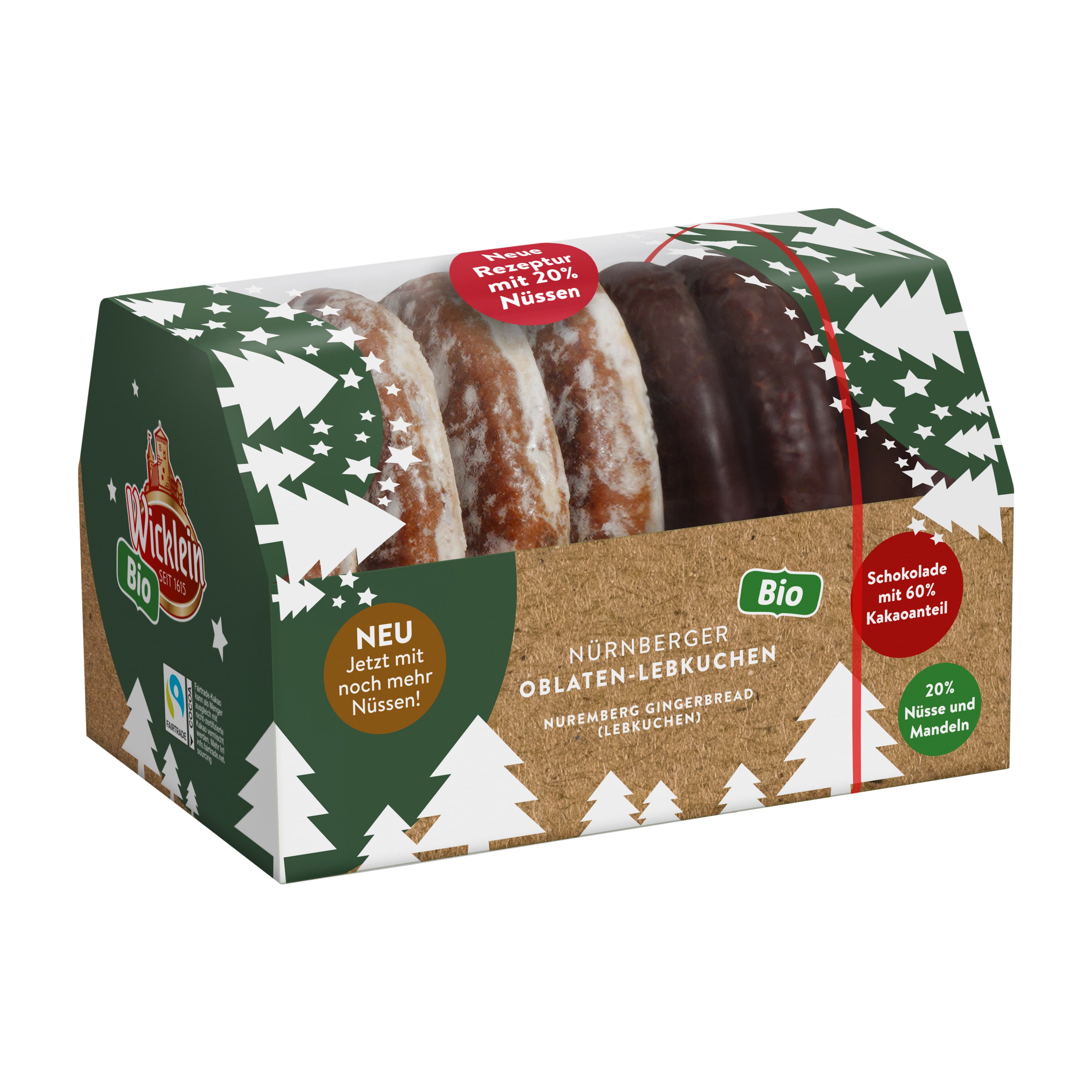 Wicklein Bio Oblaten Lebkuchen 2 Fach