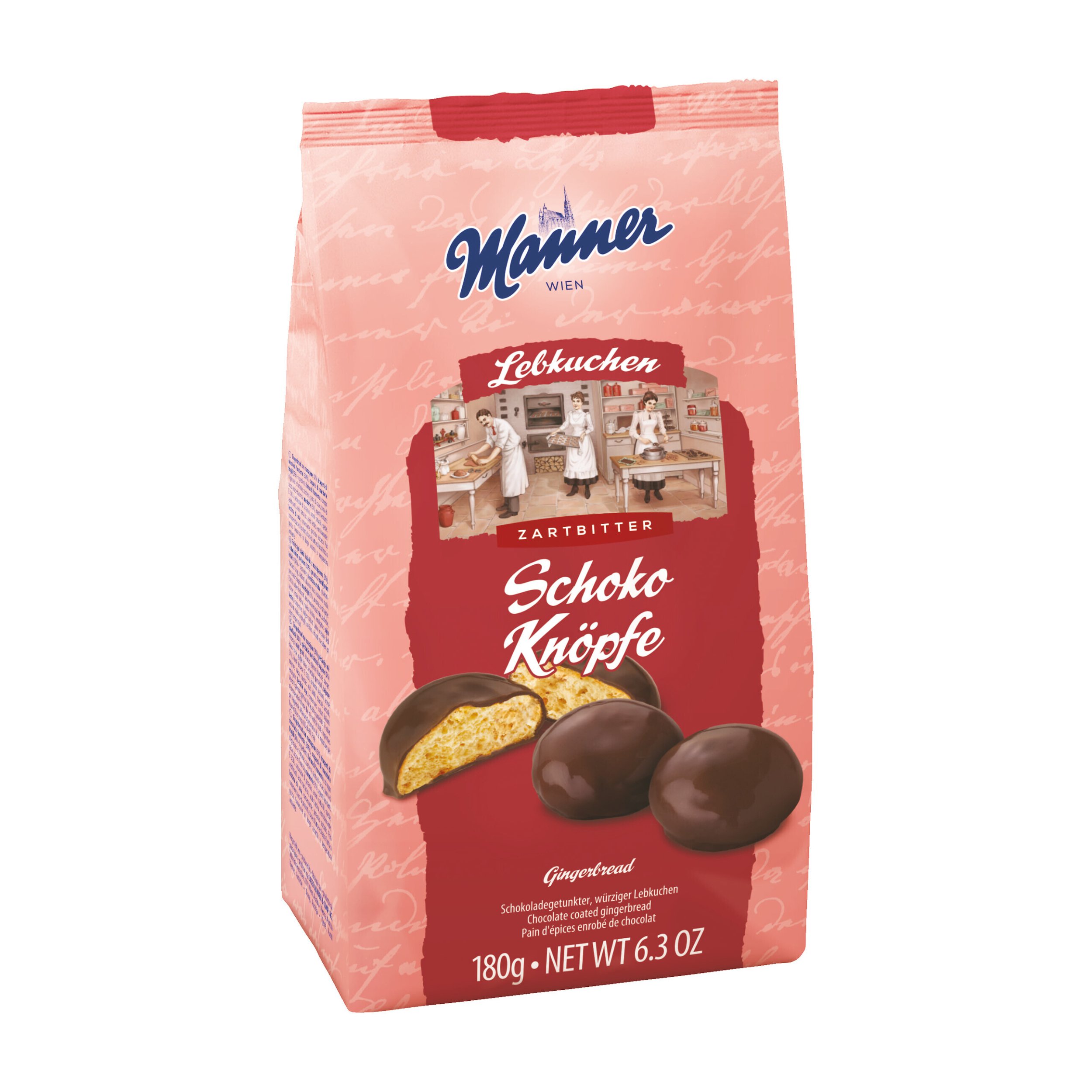 Manner Schokolade Knöpfe