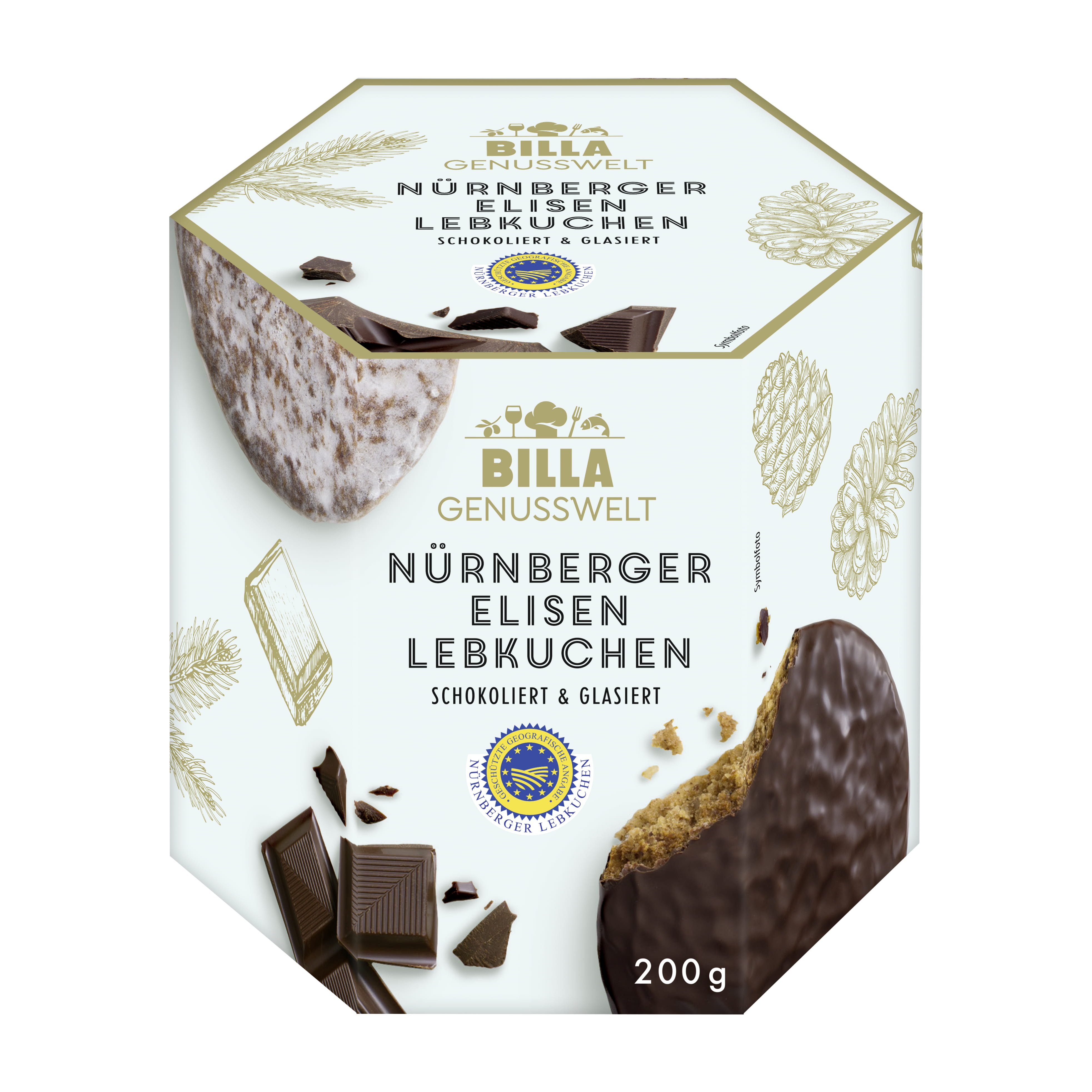 BILLA Genusswelt Elisen Lebkuchen 2-Fach Sortiert