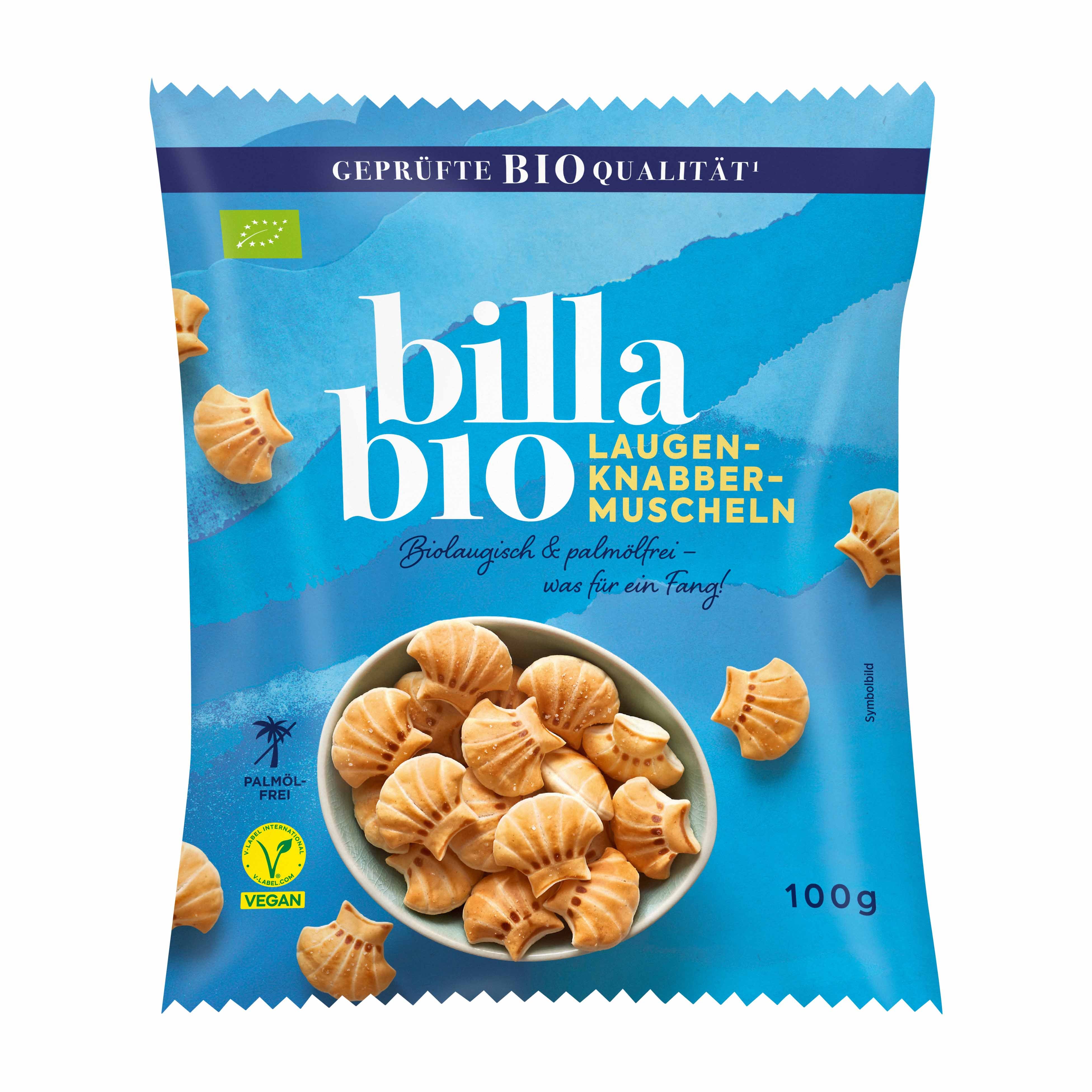 BILLA Bio Knabbermuscheln