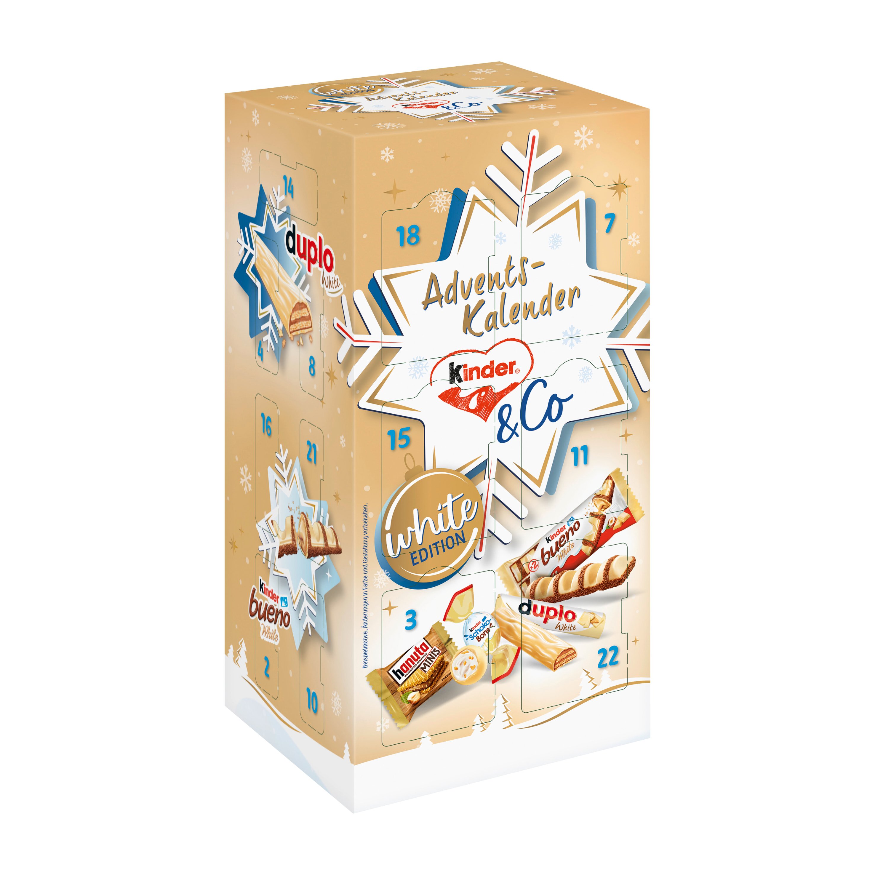 Kinder & Co Mix Adventkalender White