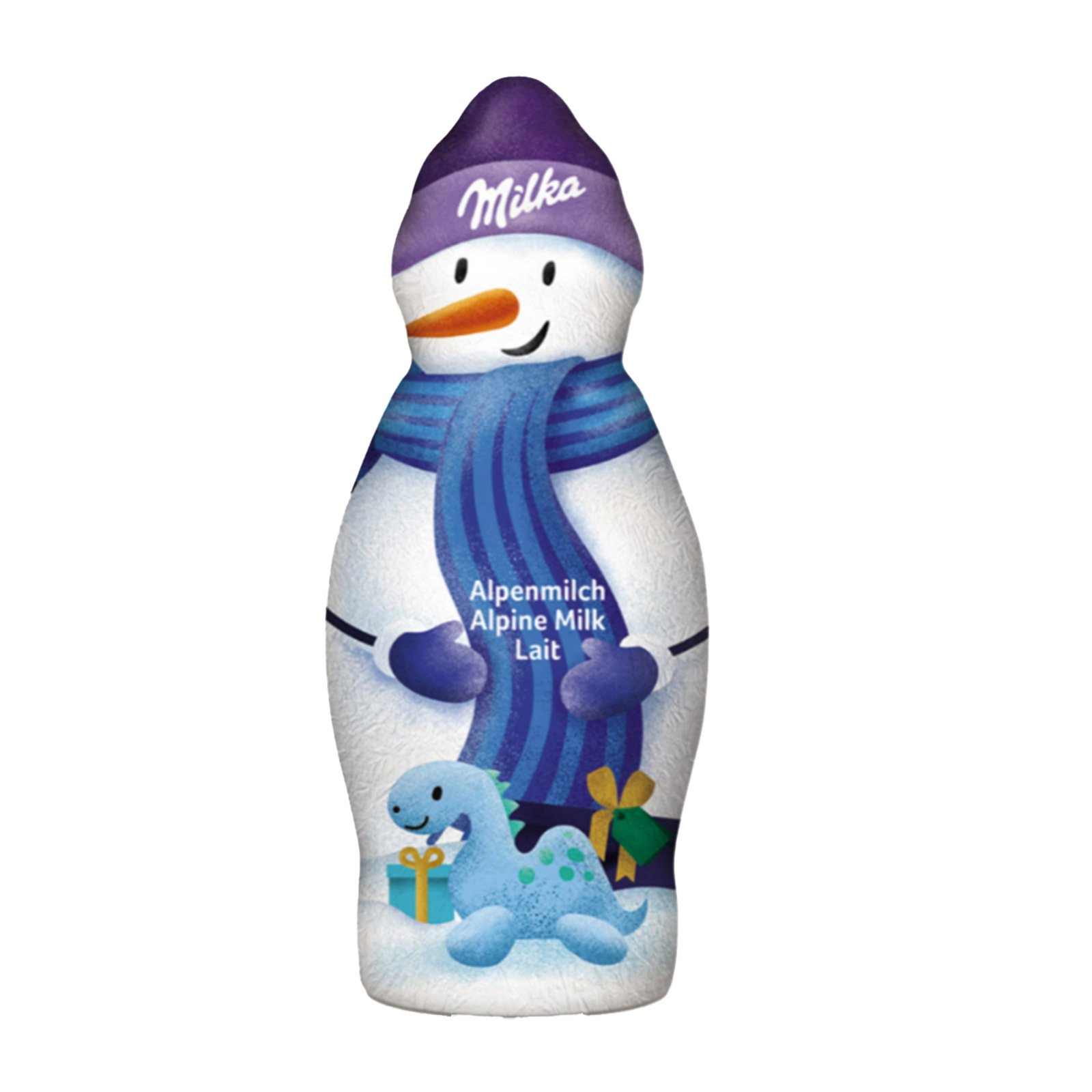 Milka Schneemann Alpenmilch
