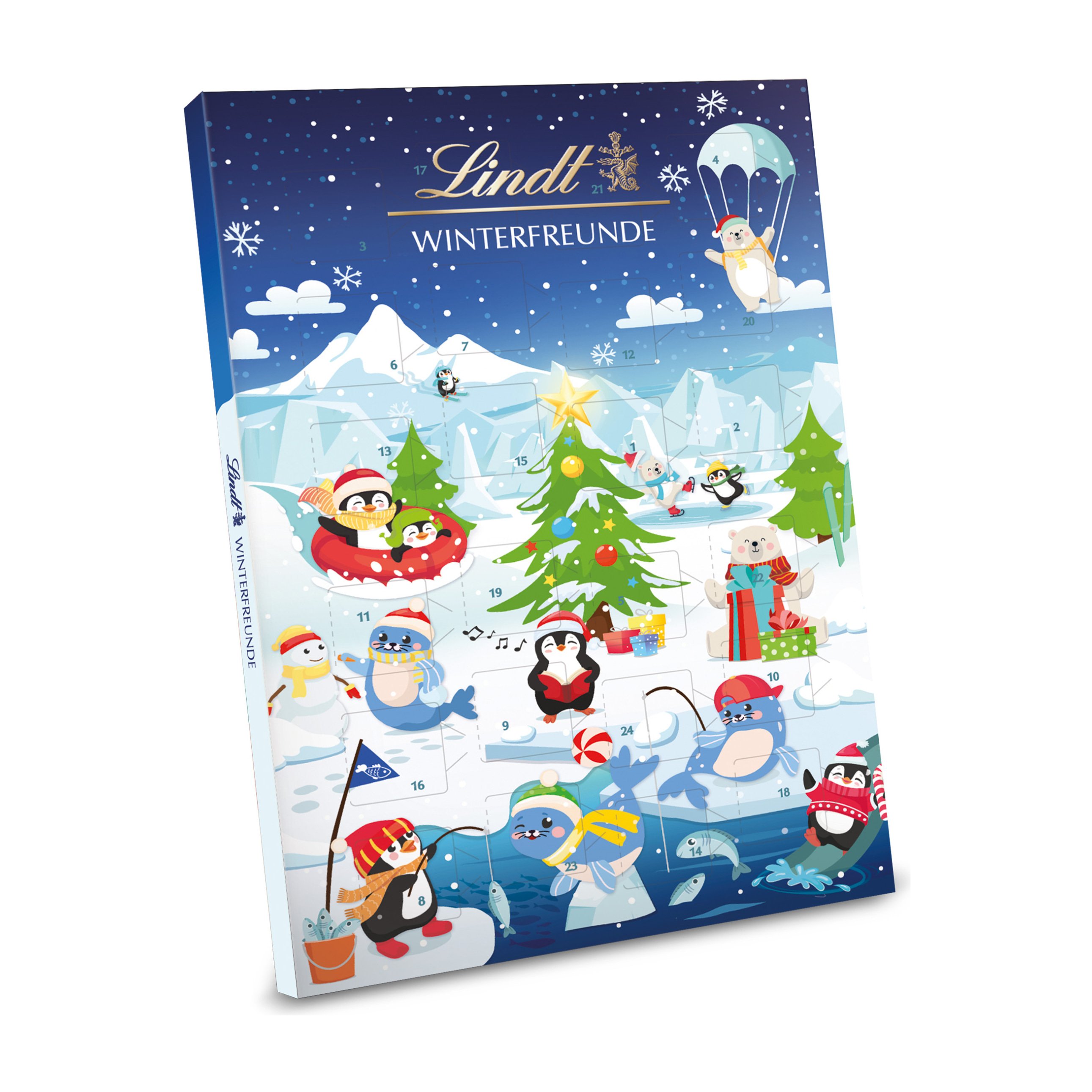 Lindt Adventkalender Winterfreunde