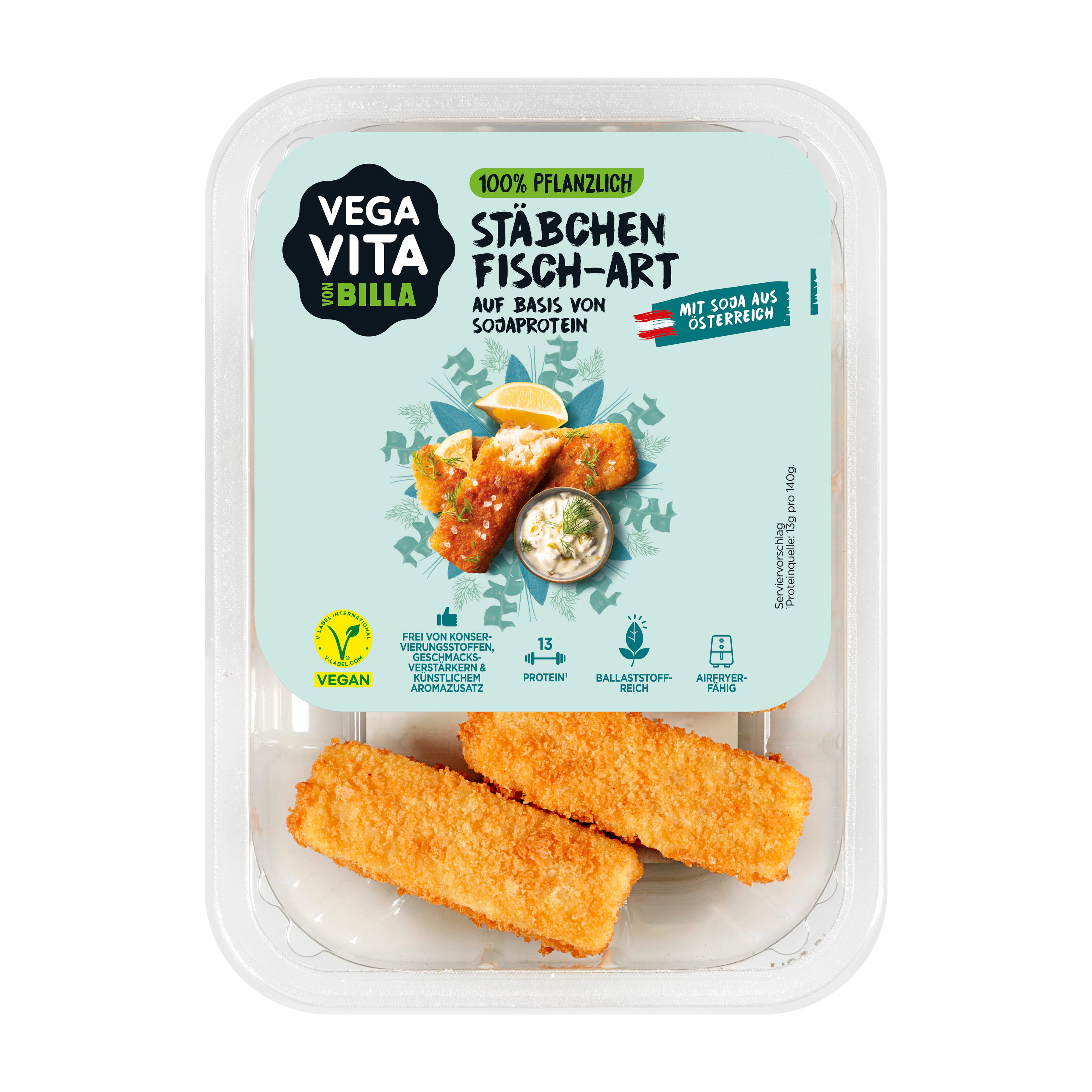 Vegavita Stäbchen Fisch-Art