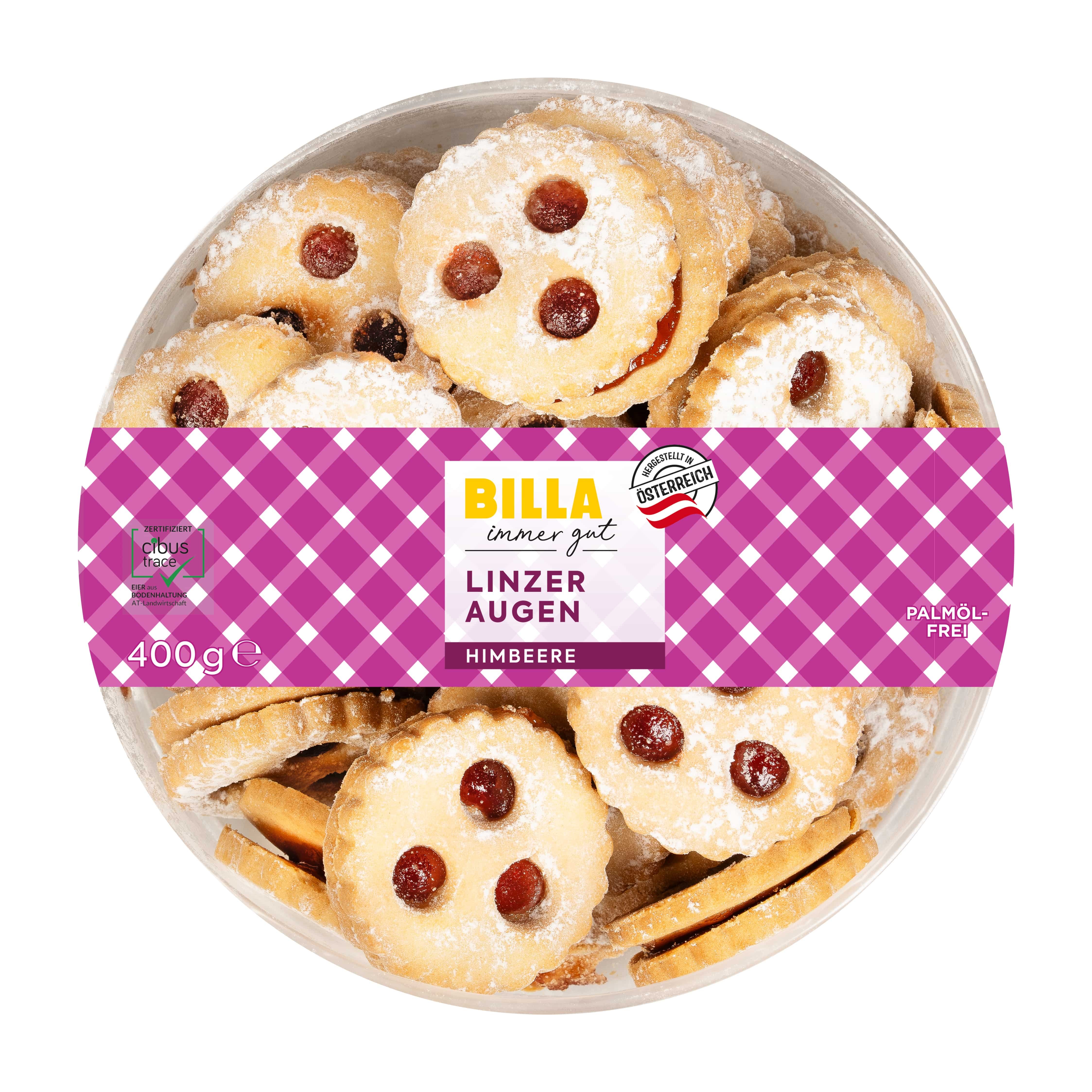 BILLA Linzeraugen Himbeere