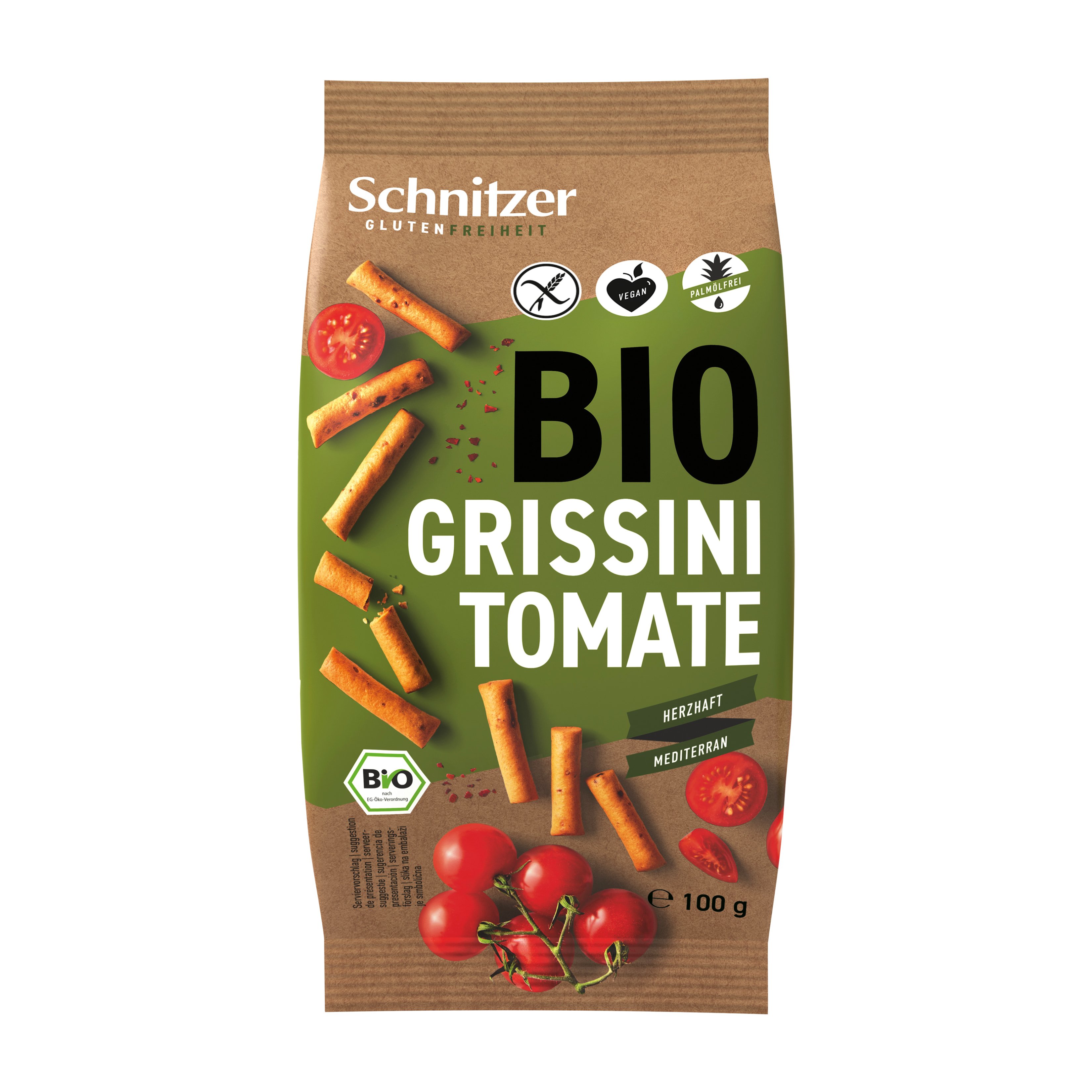 Schnitzer Bio Grissini Tomate Vegan