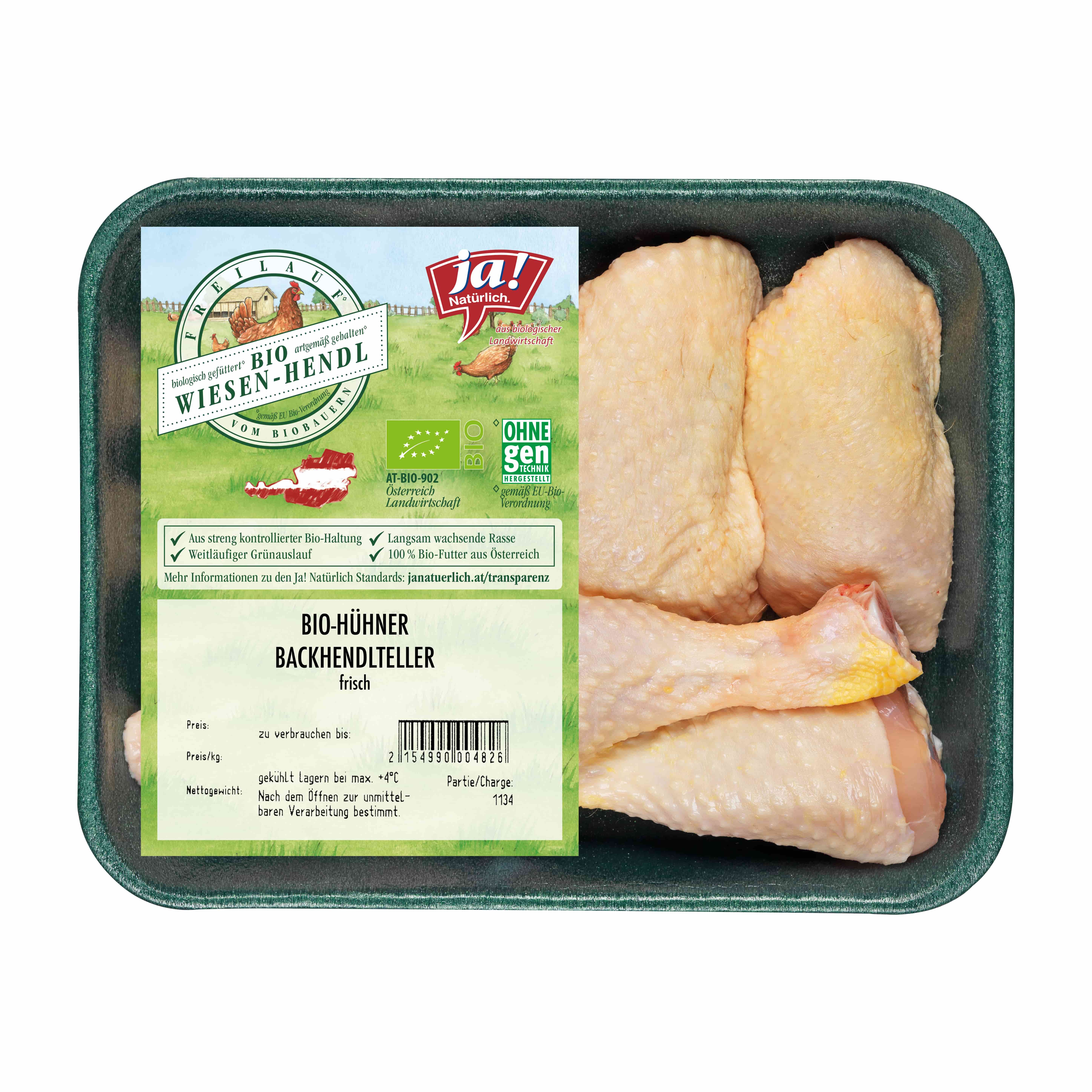 Ja! Natürlich Backhendlteller