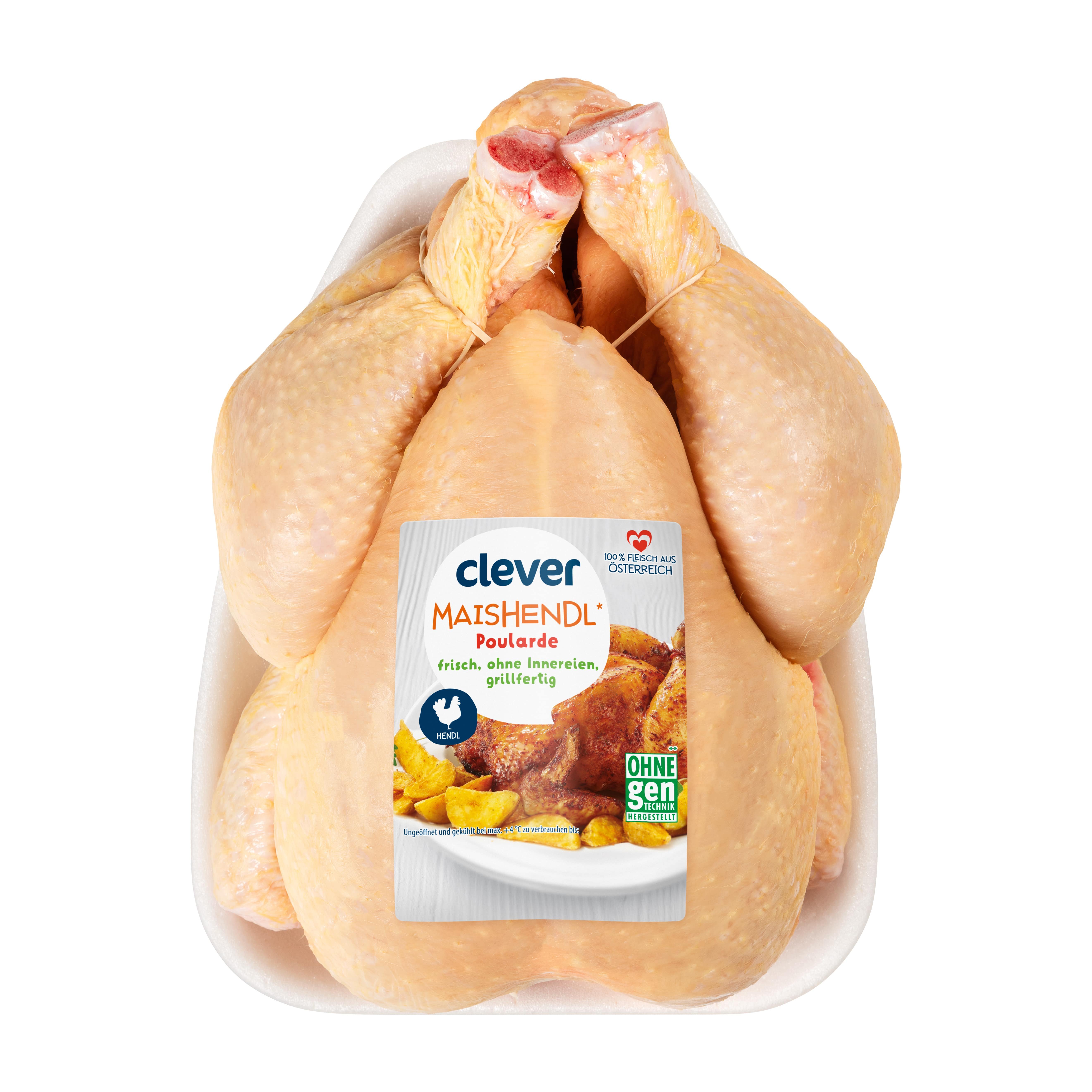 Clever Maishendl Poularde Grillfertig