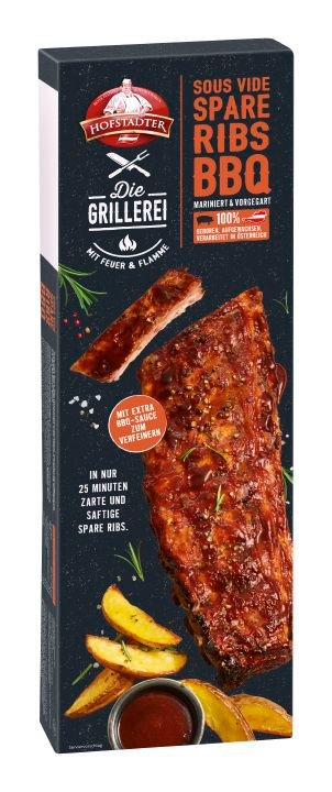 Die Grillerei Spareribs Sous-Vide BBQ
