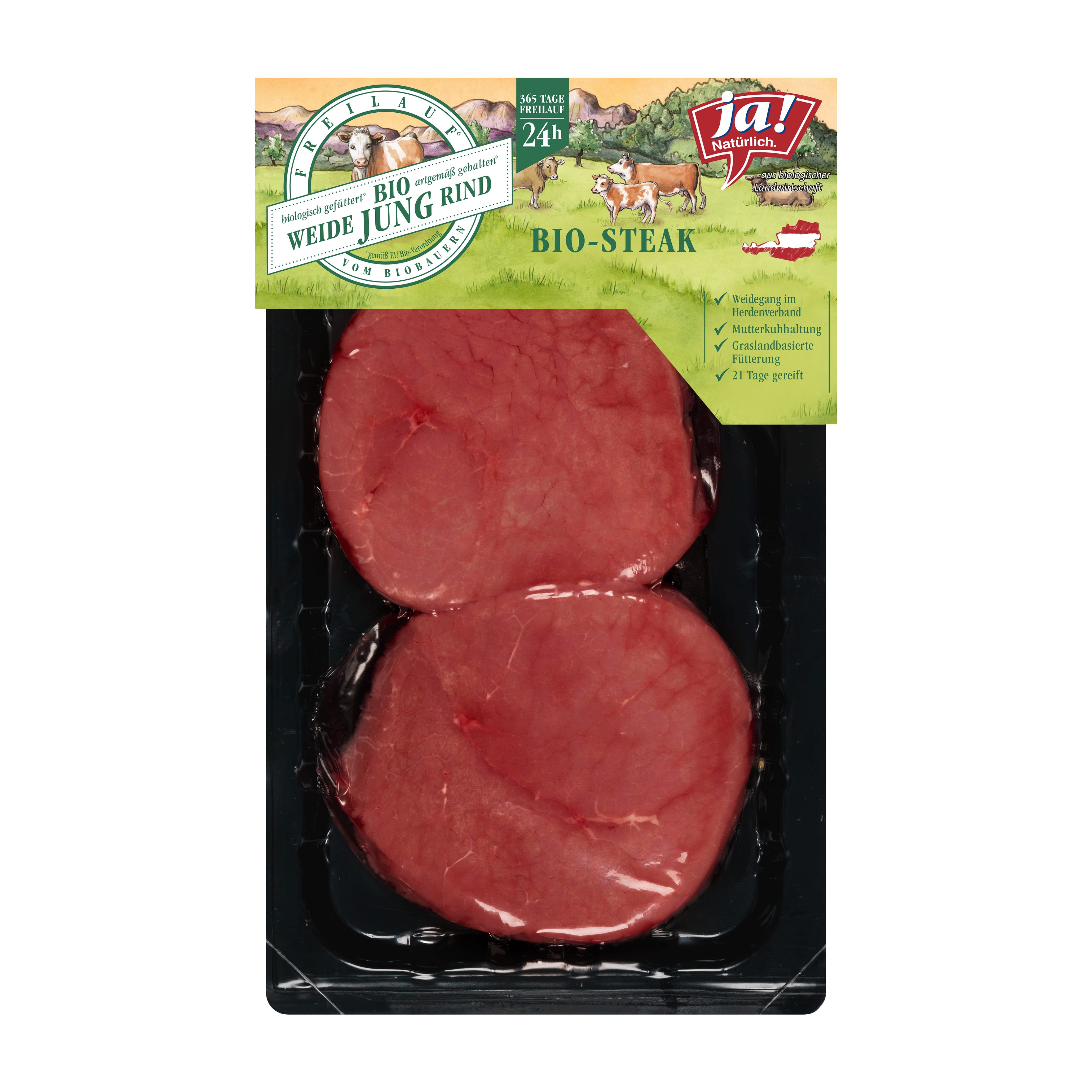 Ja! Natürlich Rindsminutensteak
