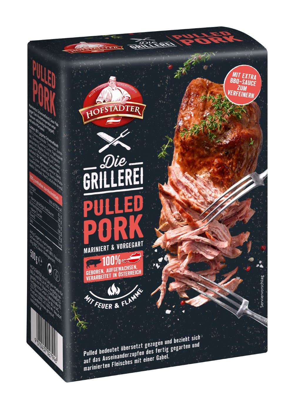 Hofstädter Die Grillerei Pulled Pork Sous Vide