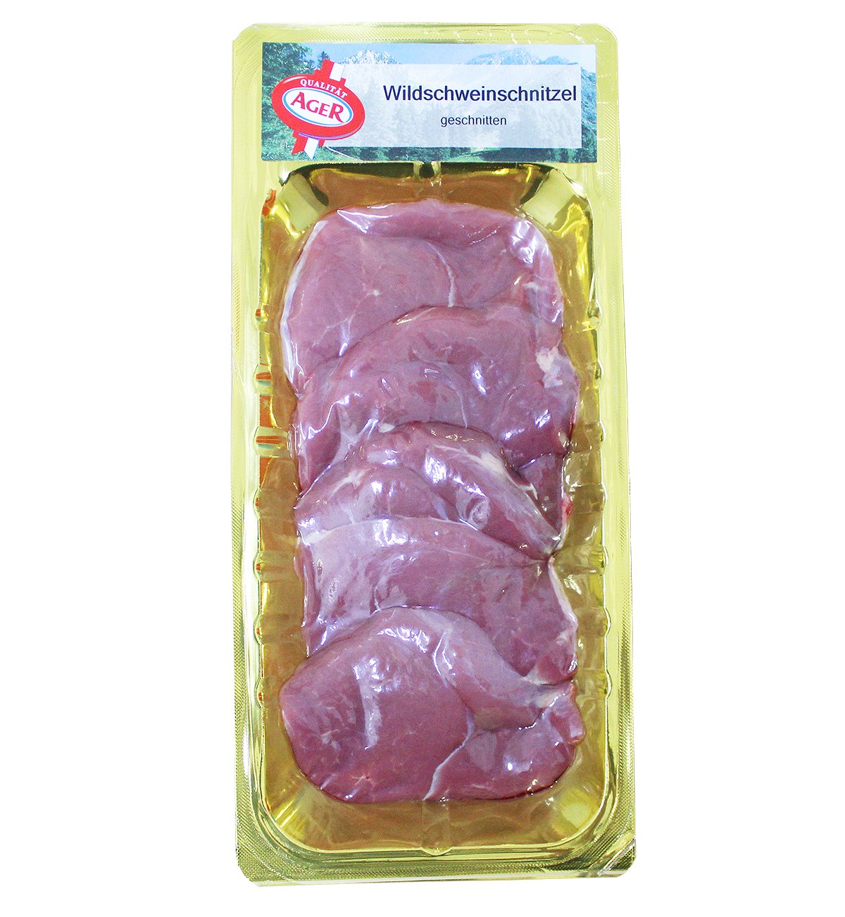 Ager Wildschweinschnitzel