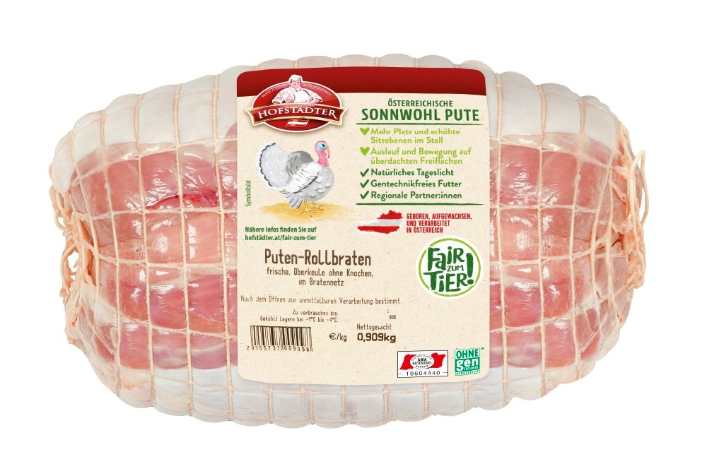 Hofstädter Fair zum Tier Puten-Rollbraten