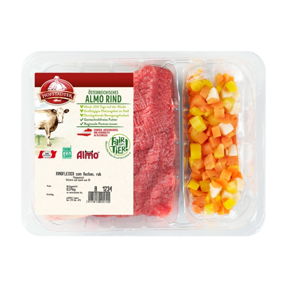 Hofstädter Rind-Suppenmix Fair zum Tier