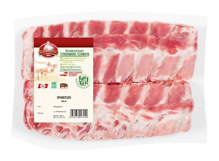 Hofstädter Fair zum Tier Spare Ribs Natur