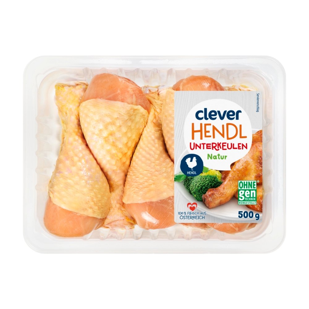 Clever Hühner-Unterkeulen Natur