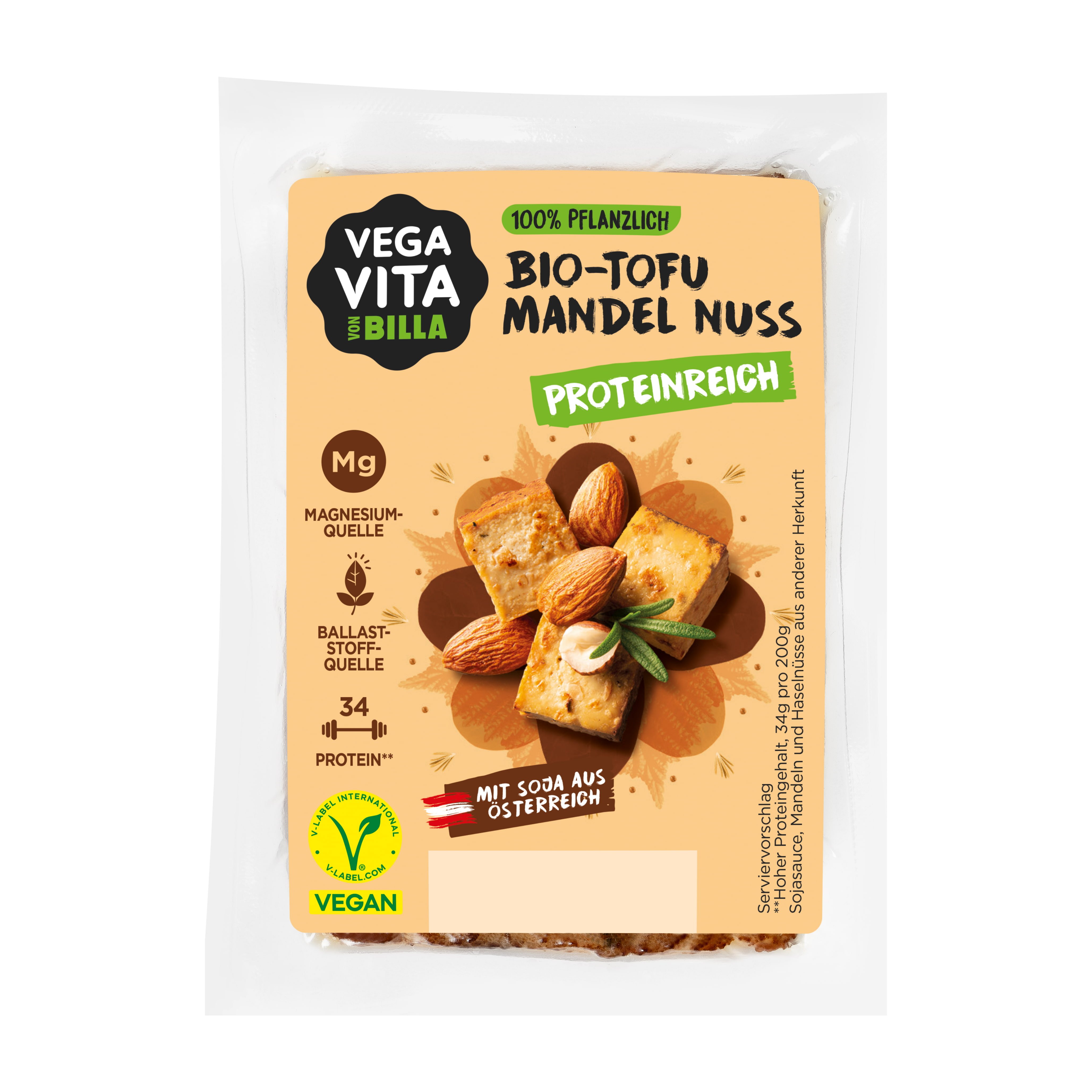 Vegavita Bio Tofu Mandel Nuss