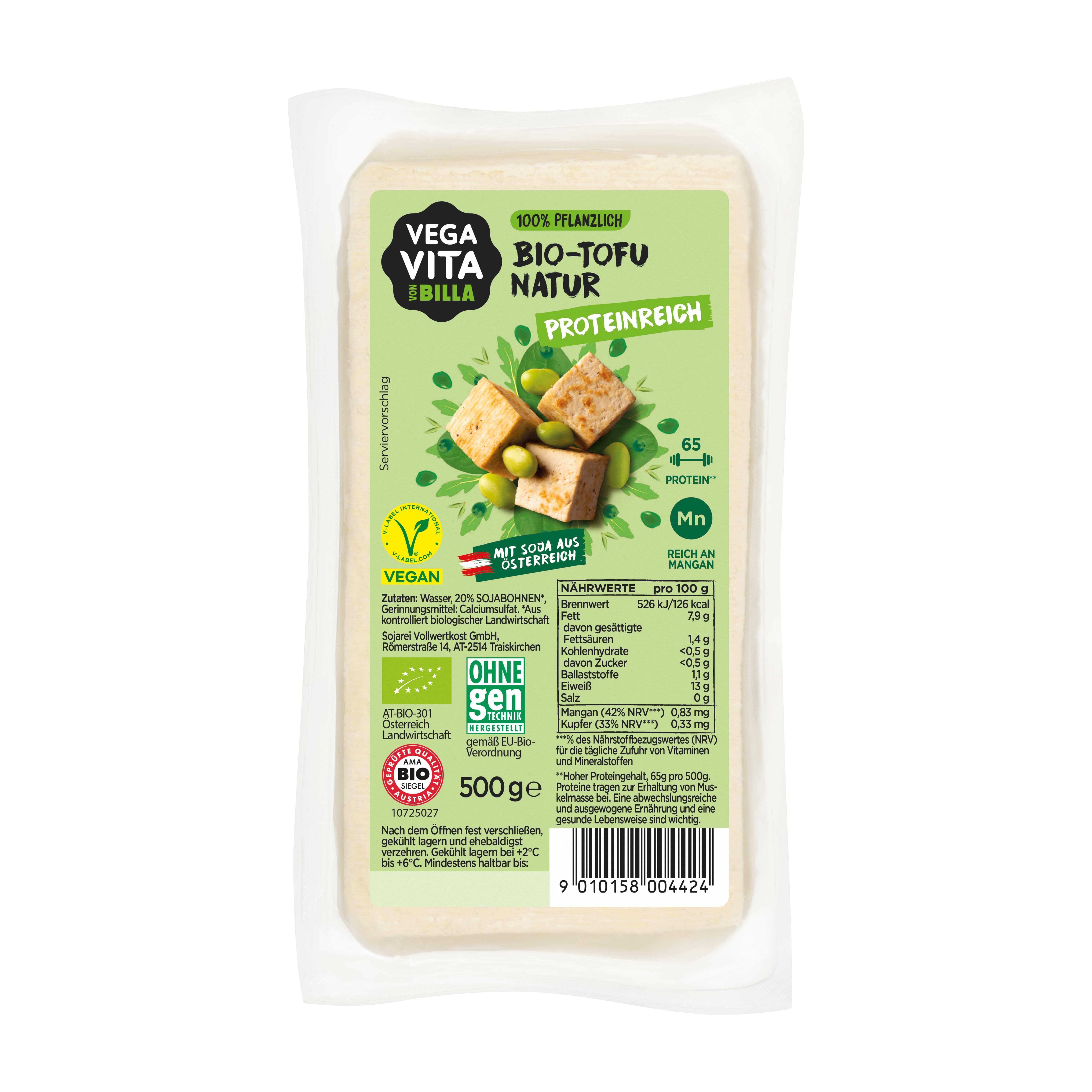 Vegavita Bio Tofu Natur
