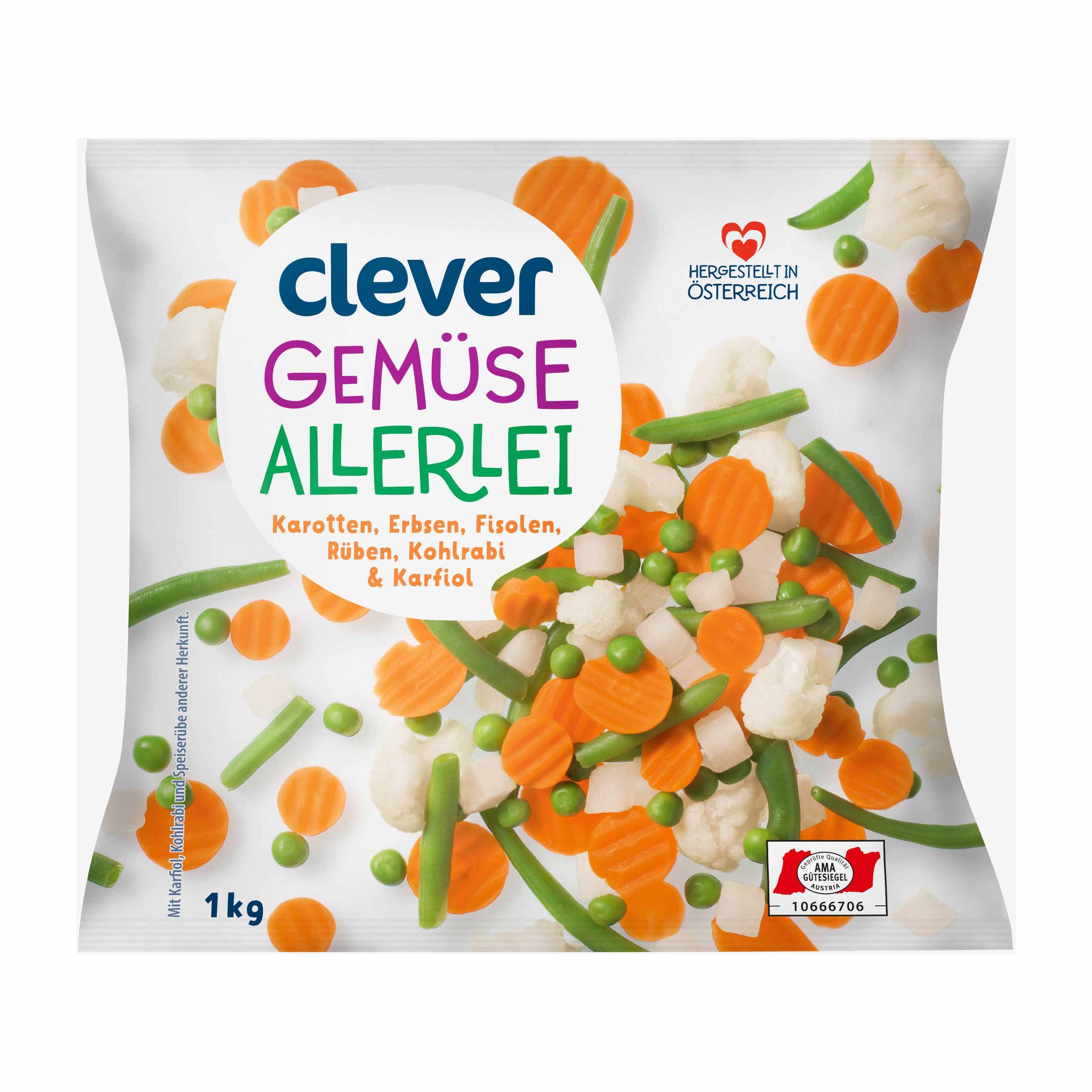 Clever Gemüse Allerlei