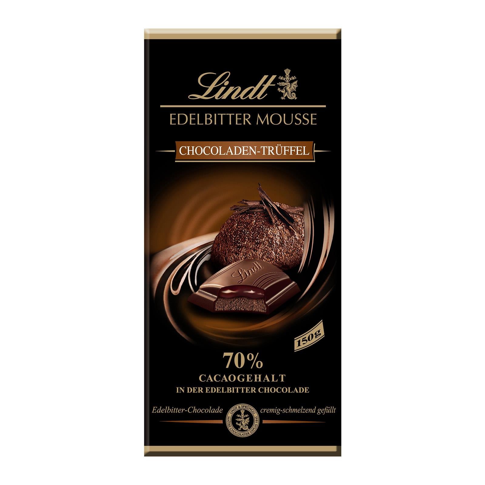 Lindt Edelbitter Mousse Trüffel