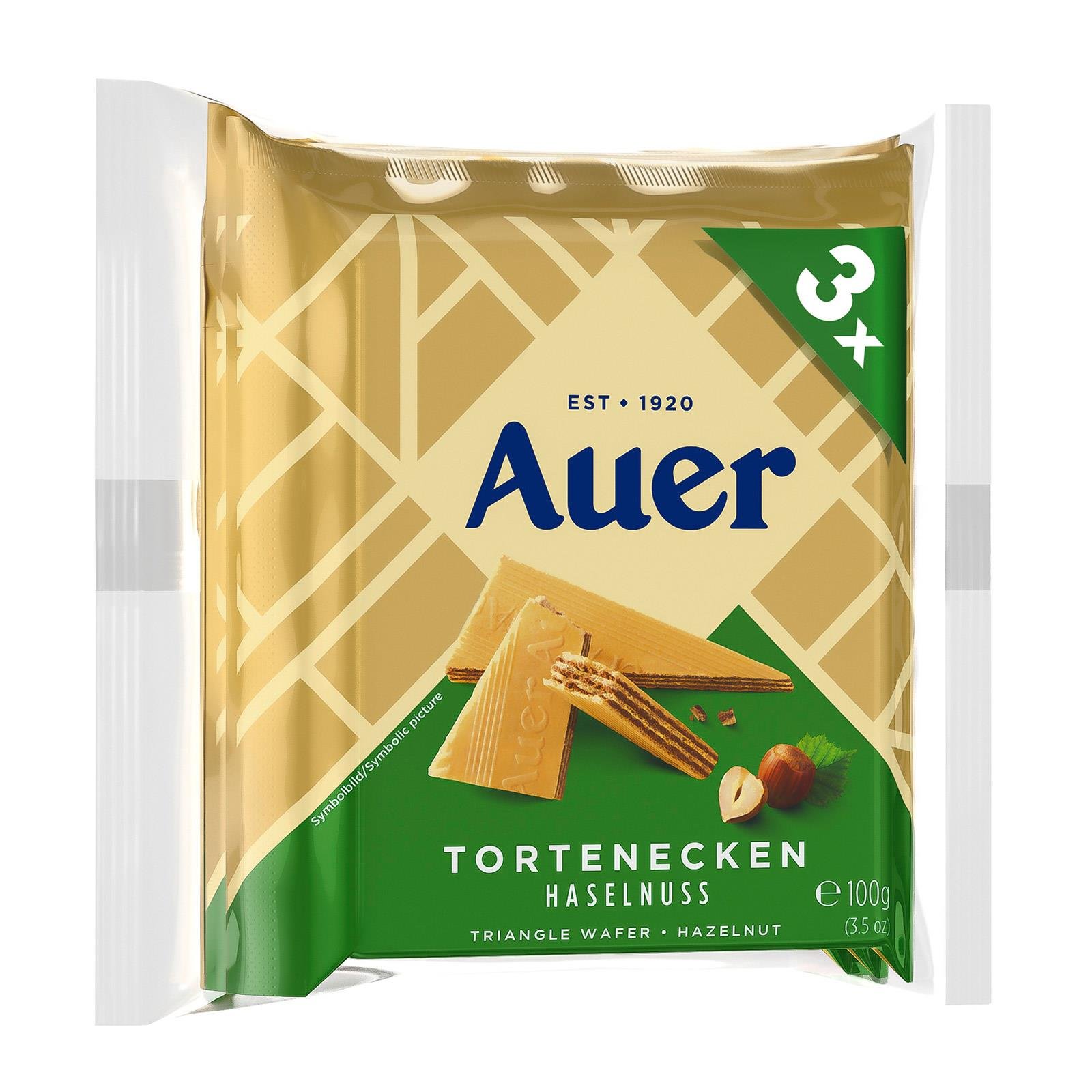 Auer Tortenecken Haselnuss 3er