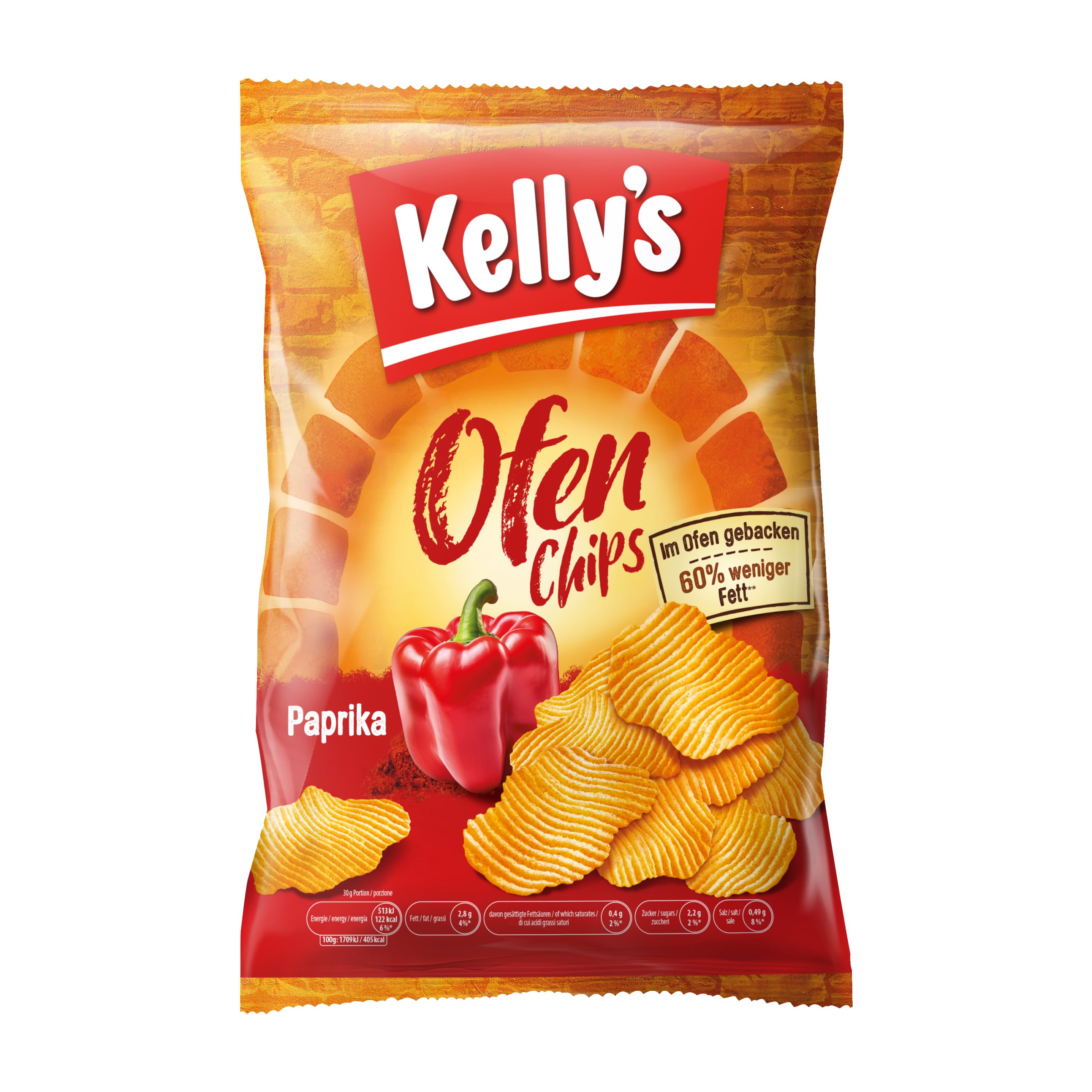 Kelly's Ofen Chips Paprika
