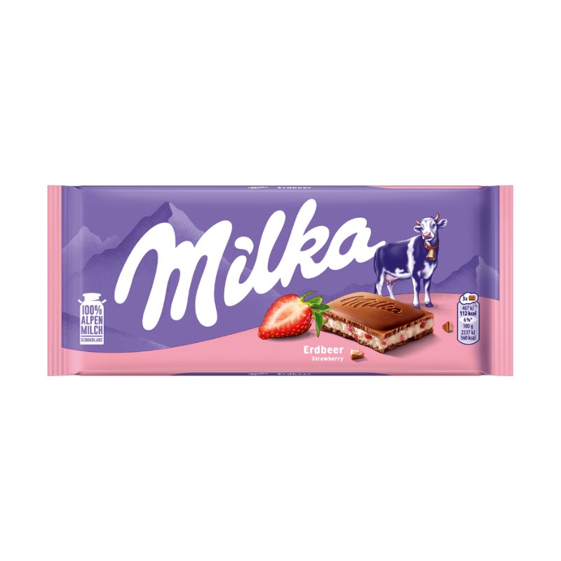 Milka Erdbeer Joghurt