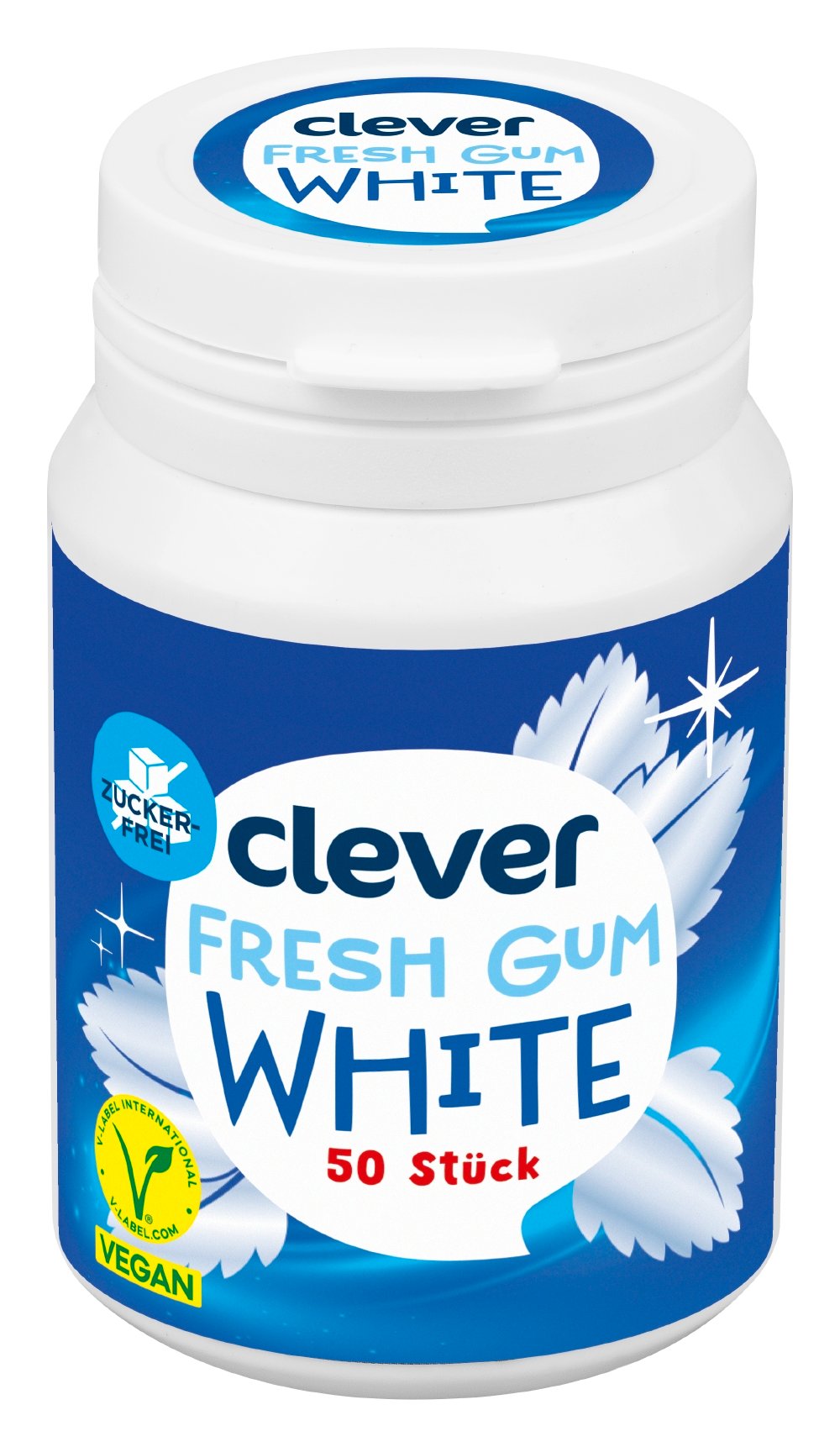 Clever Kaugummi White
