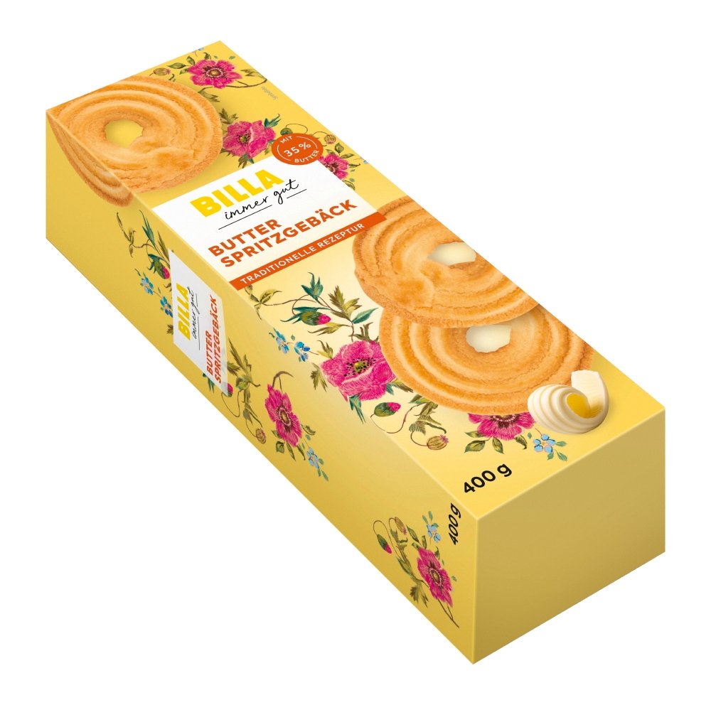 BILLA Butterspritzgebäck