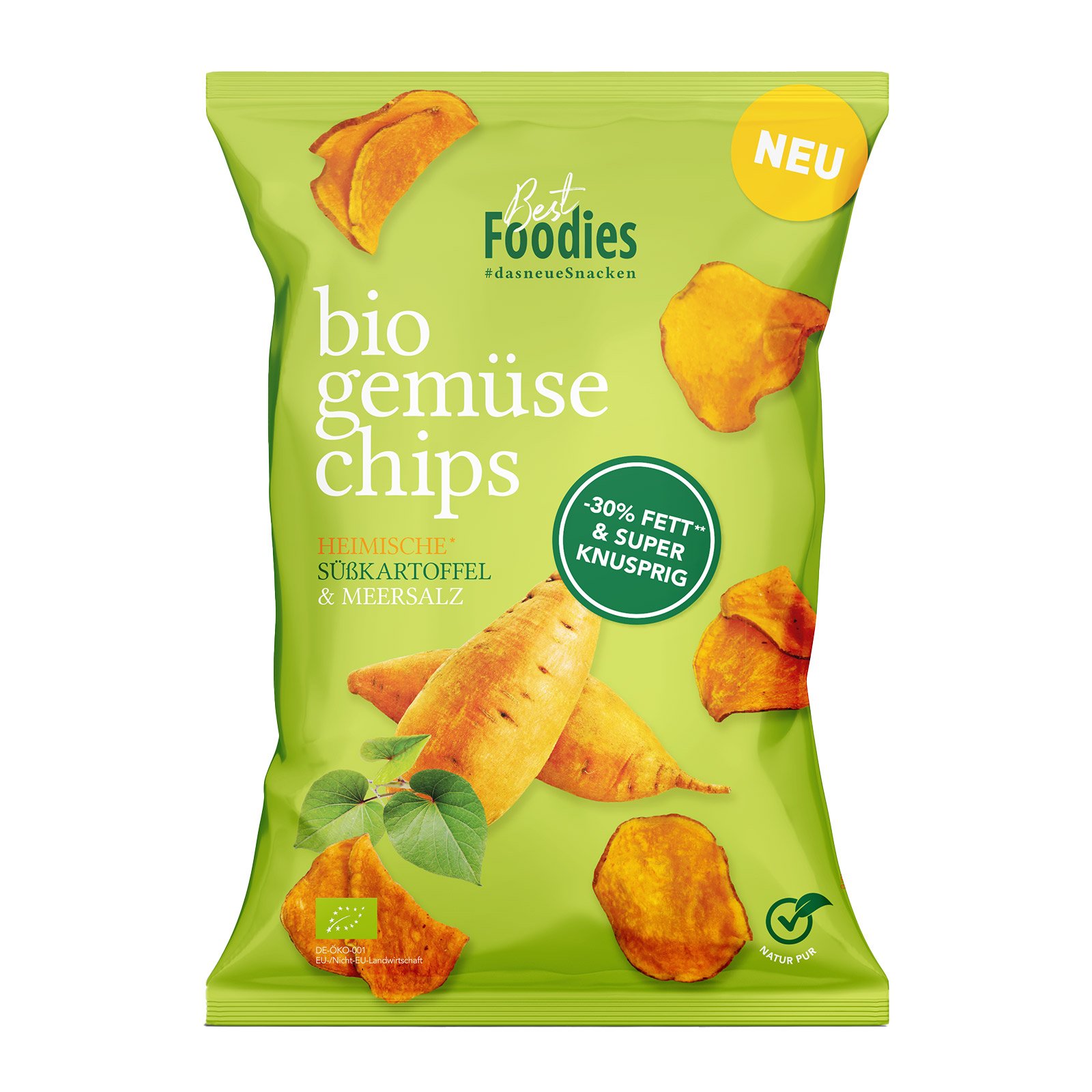 Best Foodies Bio Gemüse Chips Süßkartoffel