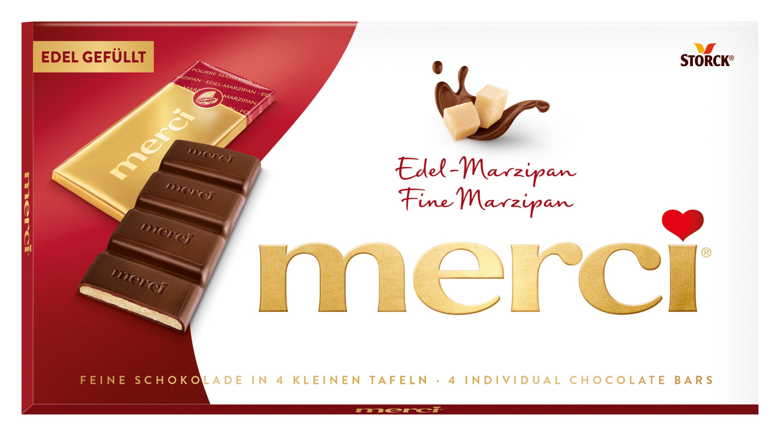 merci edel Marzipan Tafel