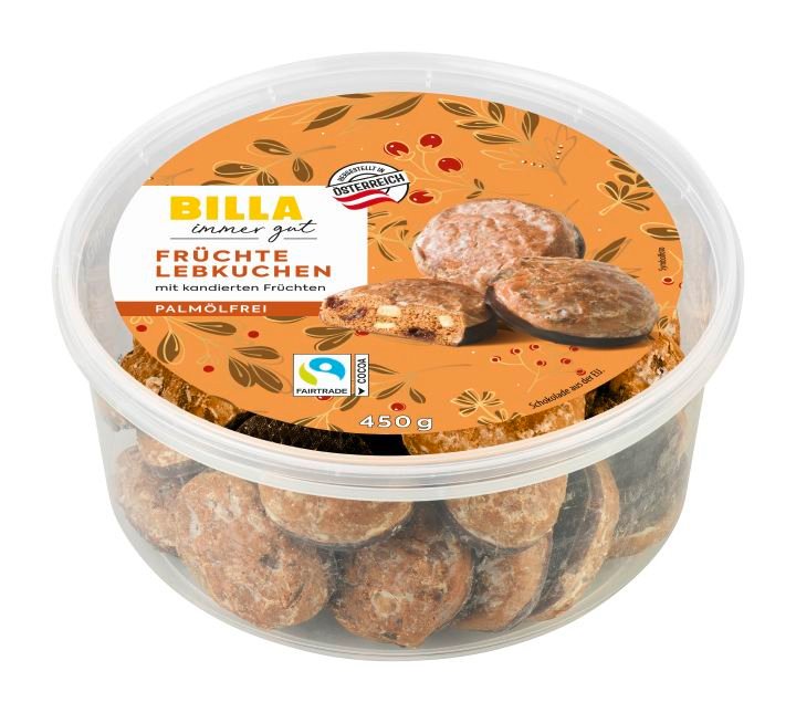 BILLA Früchtelebkuchen
