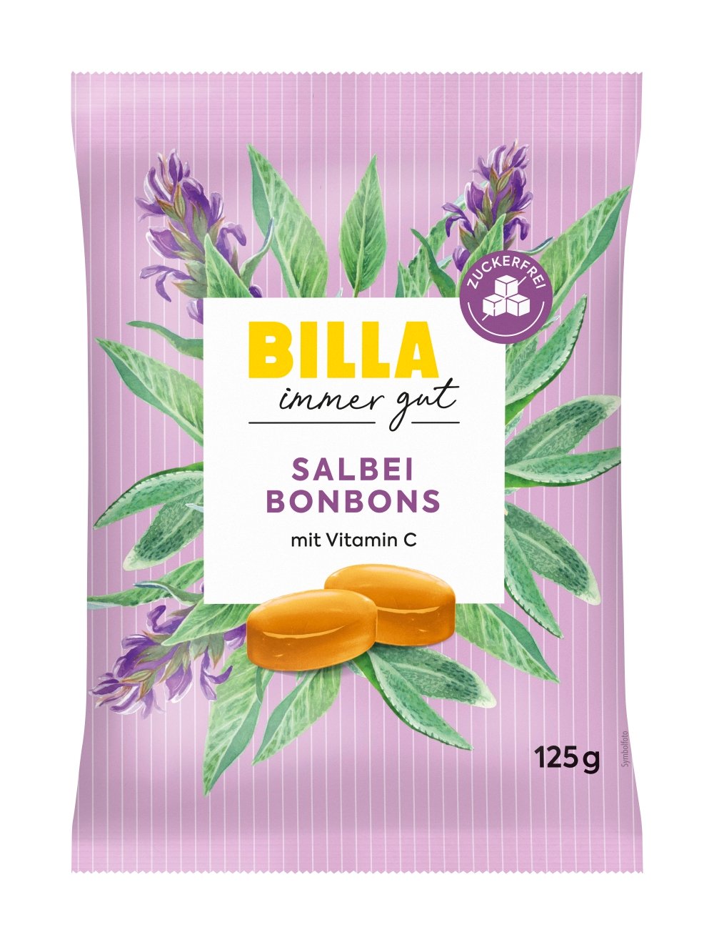 BILLA Salbei Bonbon zuckerfrei