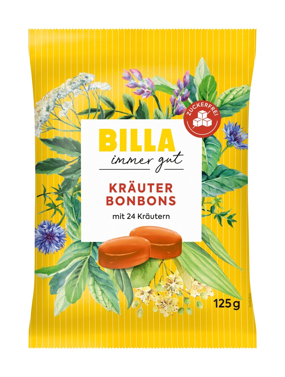 BILLA Kräuter Bonbon zuckerfrei