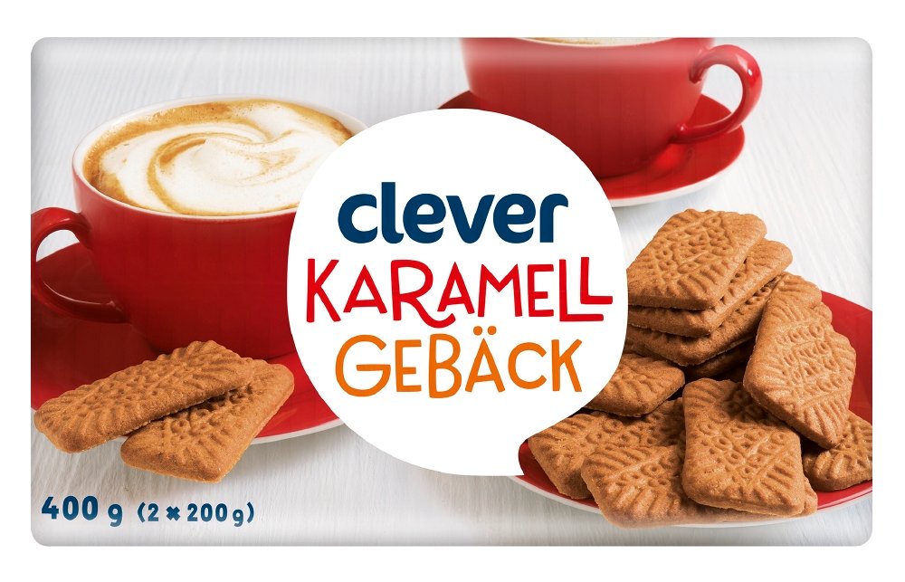 Clever Karamellgebäck