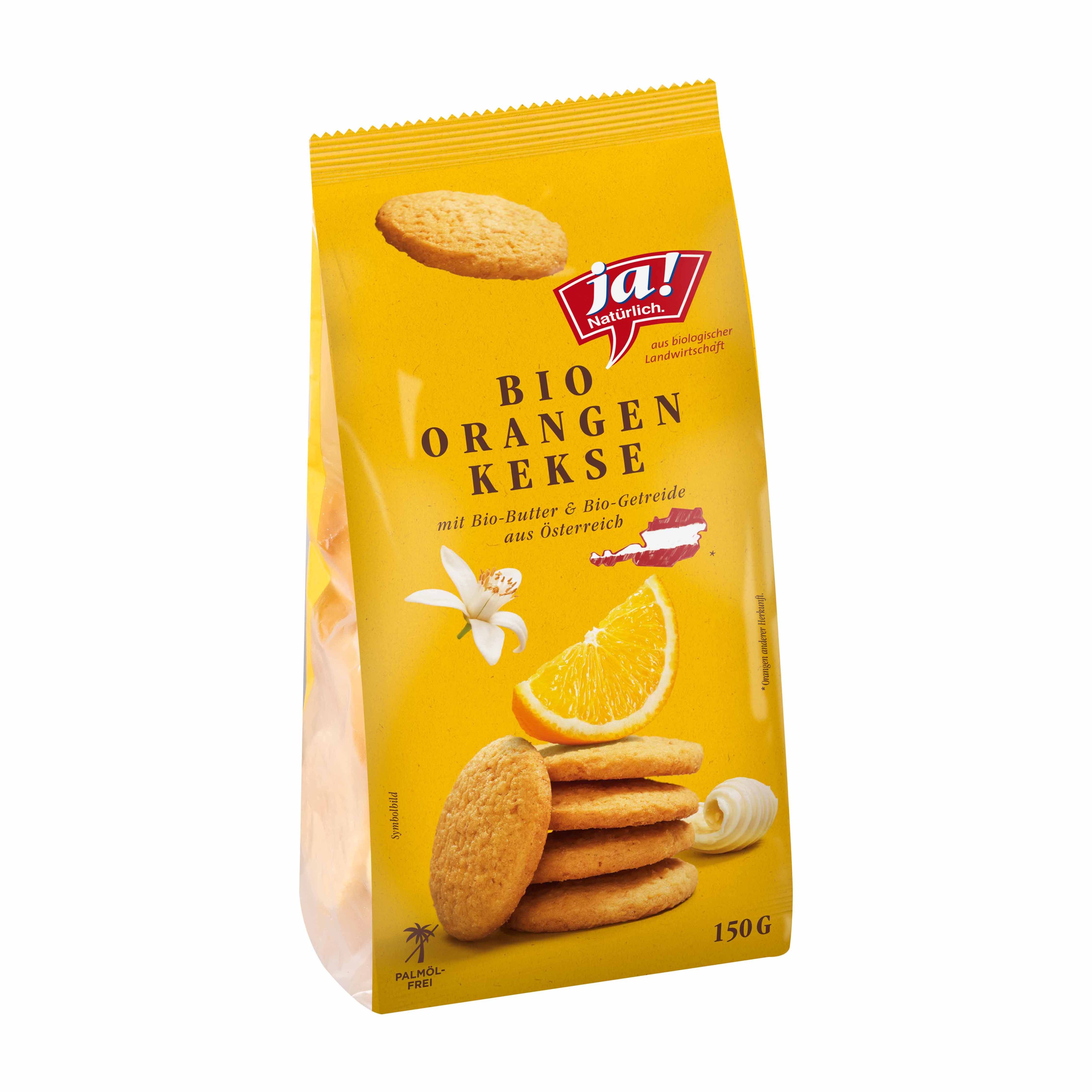 Ja! Natürlich Orangen Keks
