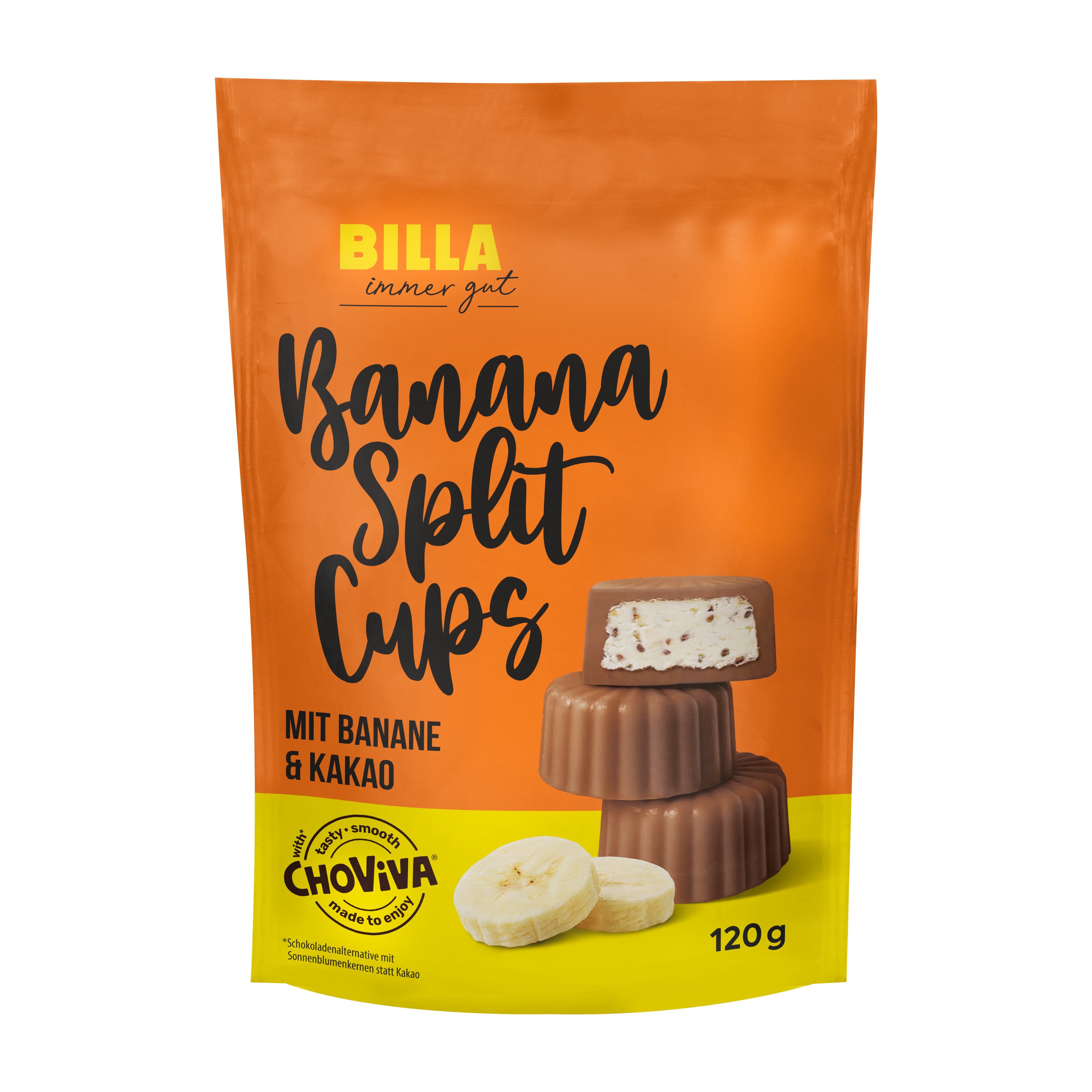 BILLA Banana Split Cups